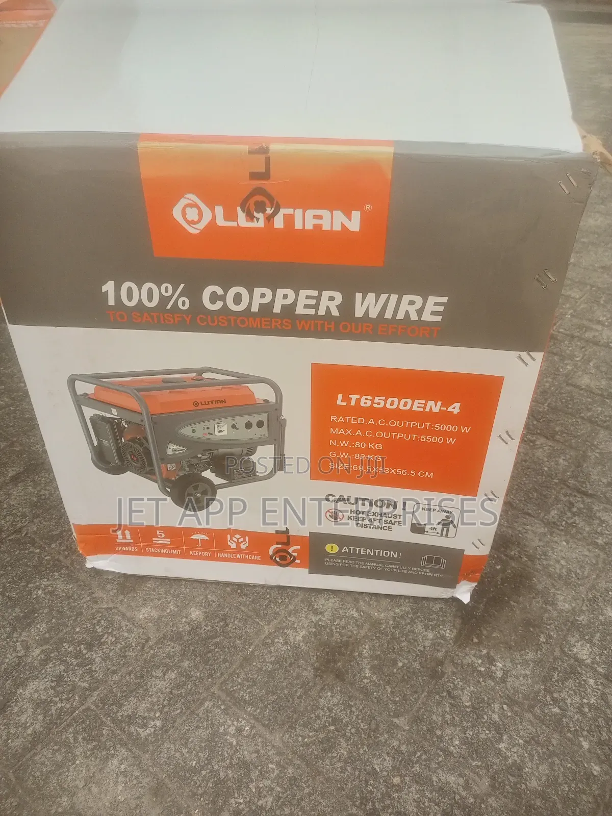 6kva Brand New Generator