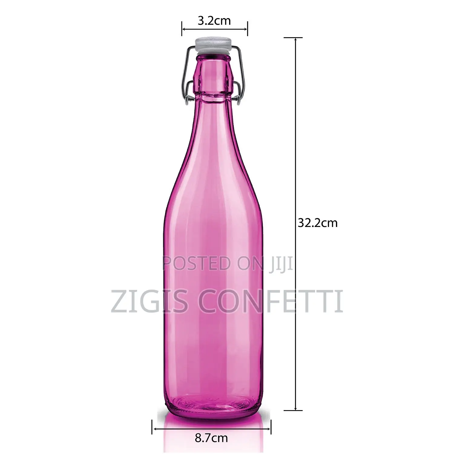 1000 Ml Swing Top Glass Bottle