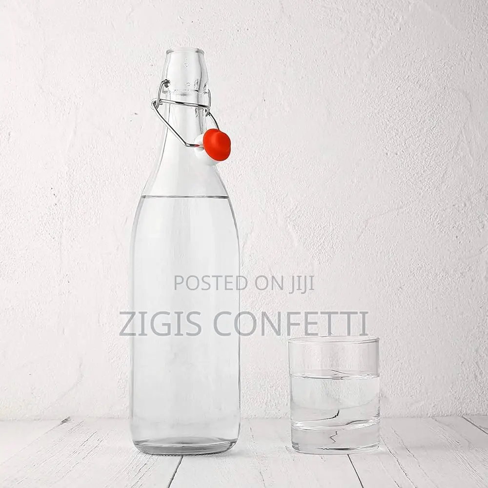 1000 Ml Swing Top Glass Bottle