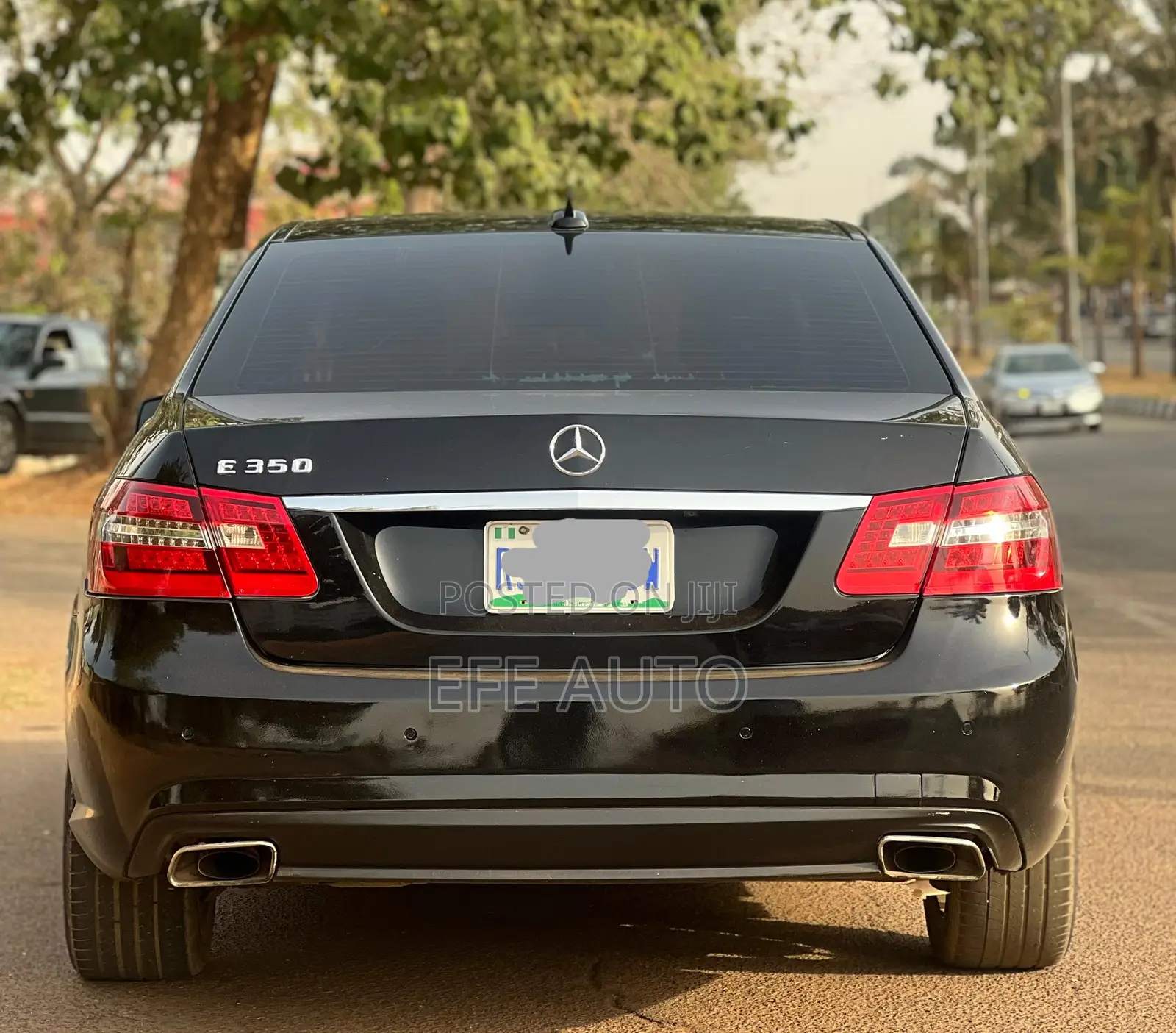 Mercedes-Benz E350 2012 Black