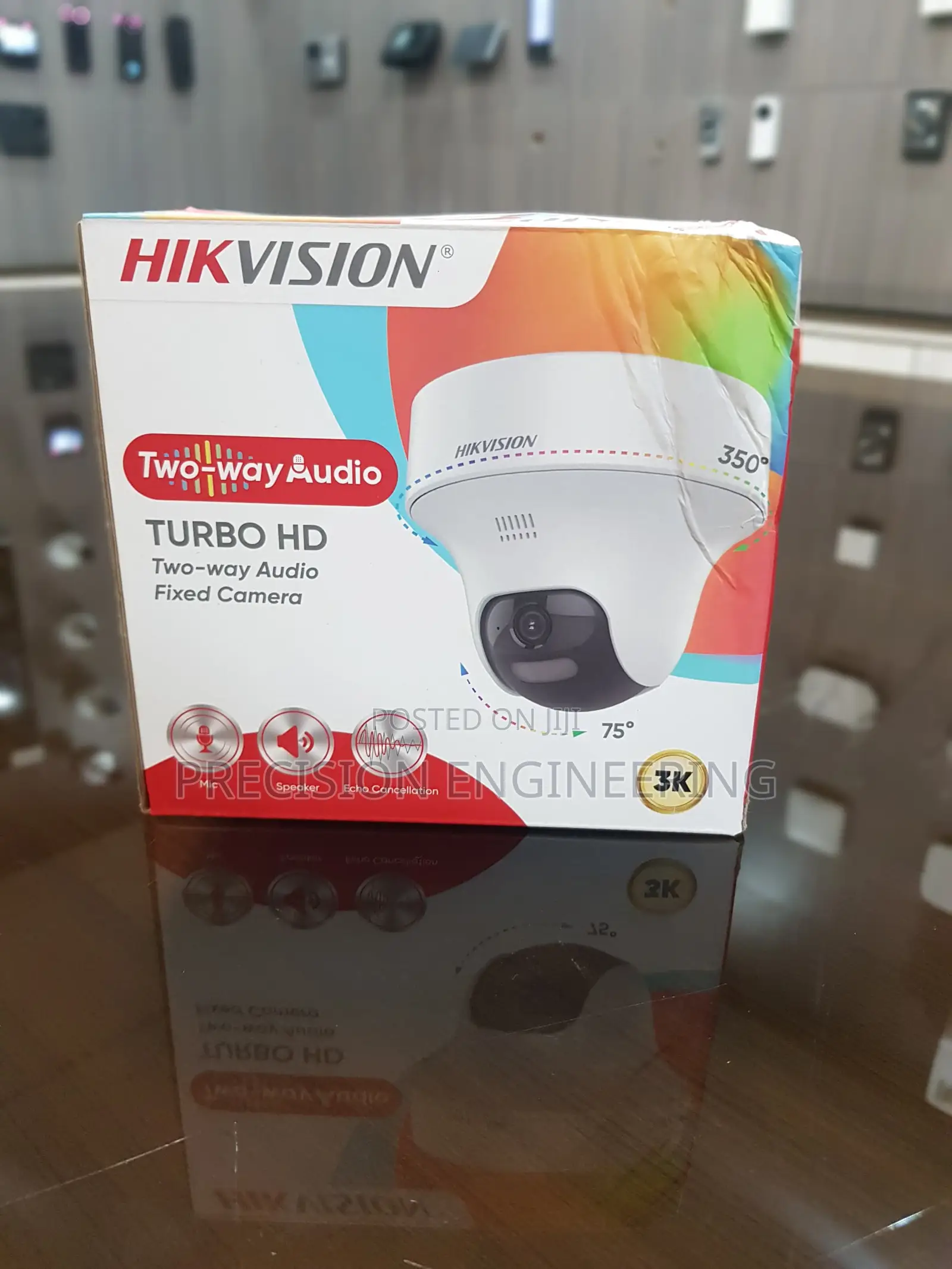 Hikvision Ds-2ce70k0t-ptlts 3k Two Way Audio Fixed Pt Turret