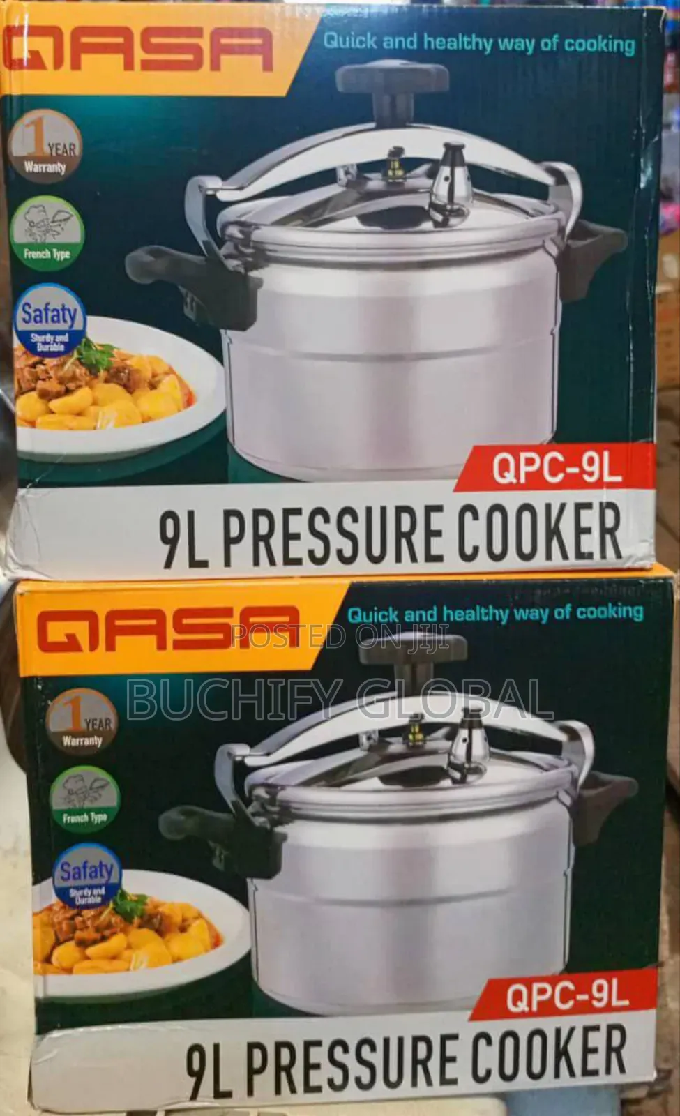 Qasa Pressure Pot 9l