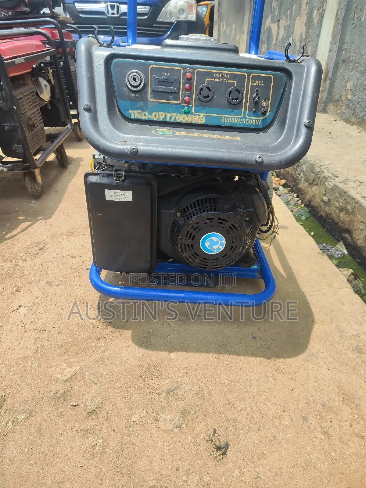 Used 5.5kva Thermocool Generator
