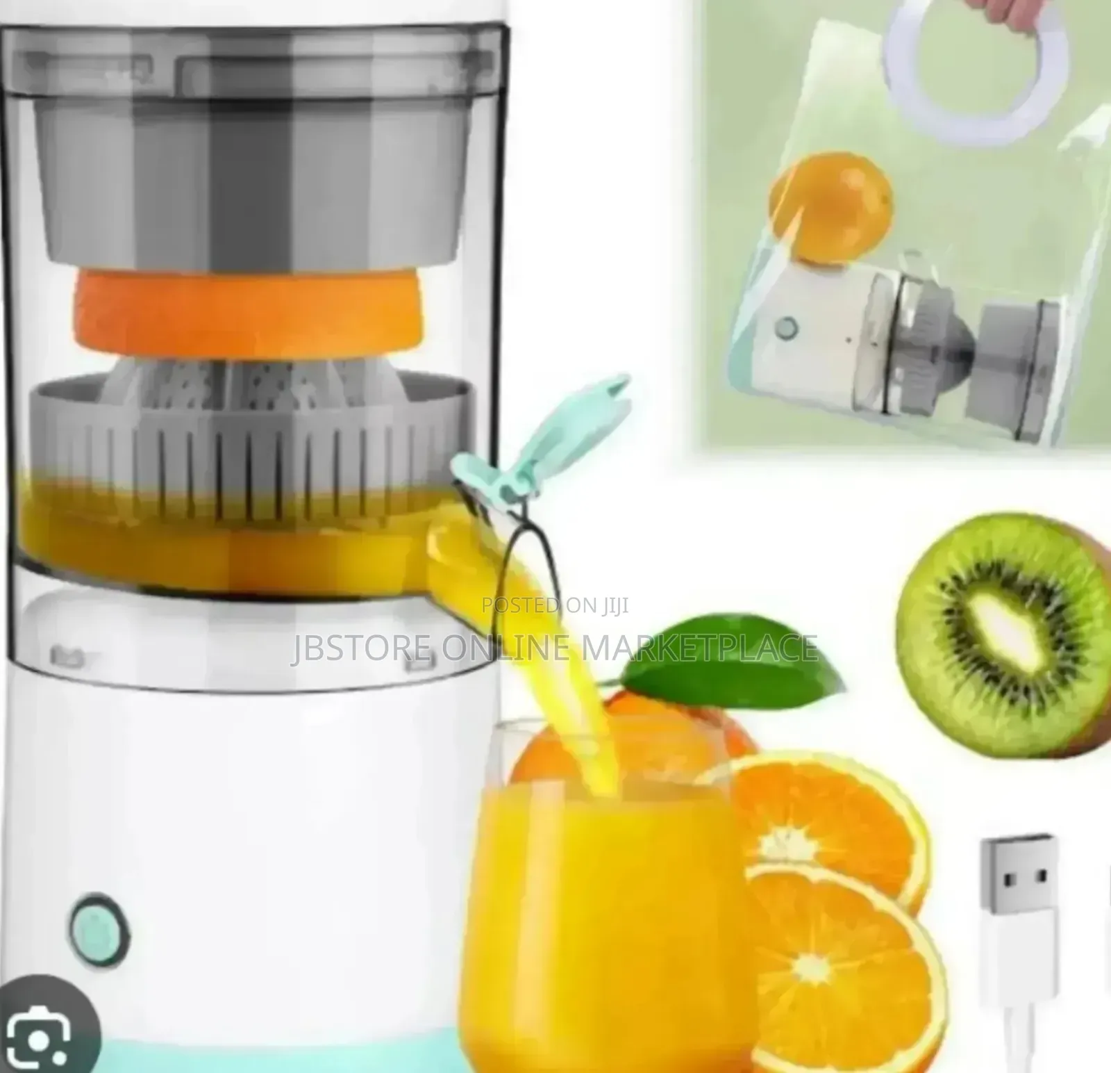 Portable Electric Juicer Designed 4 Citrus Fruits Like Oranges,Lemons
