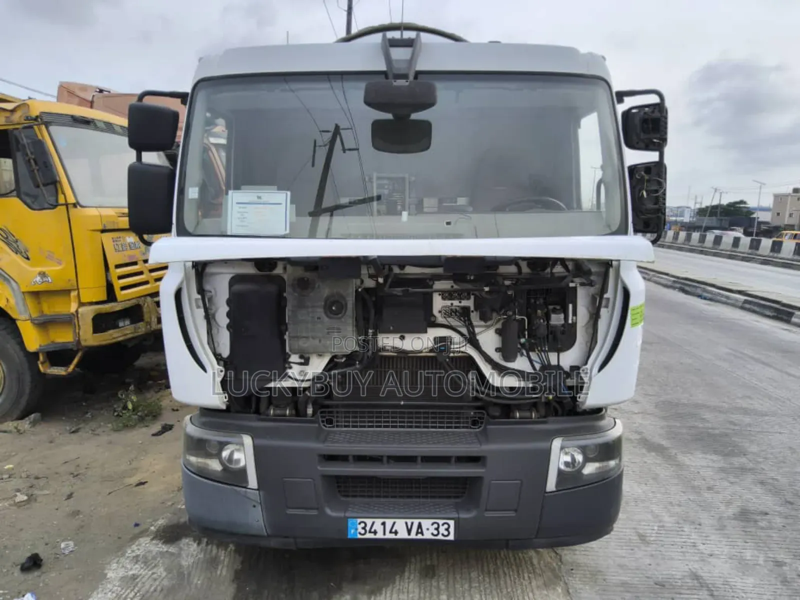 Foreign Used LPG 10.8 Tons Renault Truck