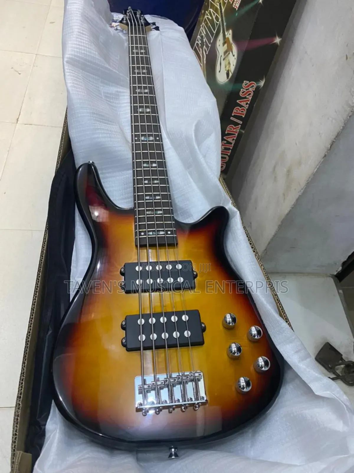 Wellsound Passive Electric Bass Guitar