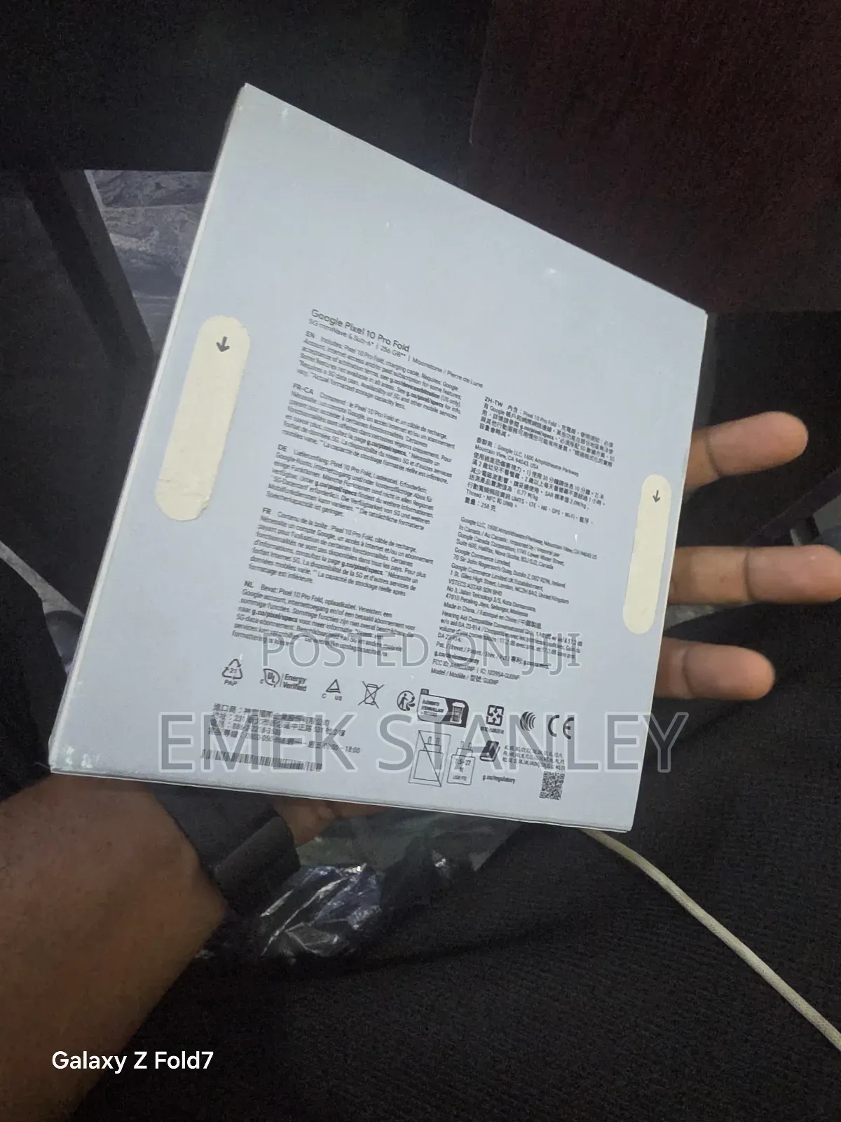 New Google Pixel 10 Pro Fold 256 GB Black