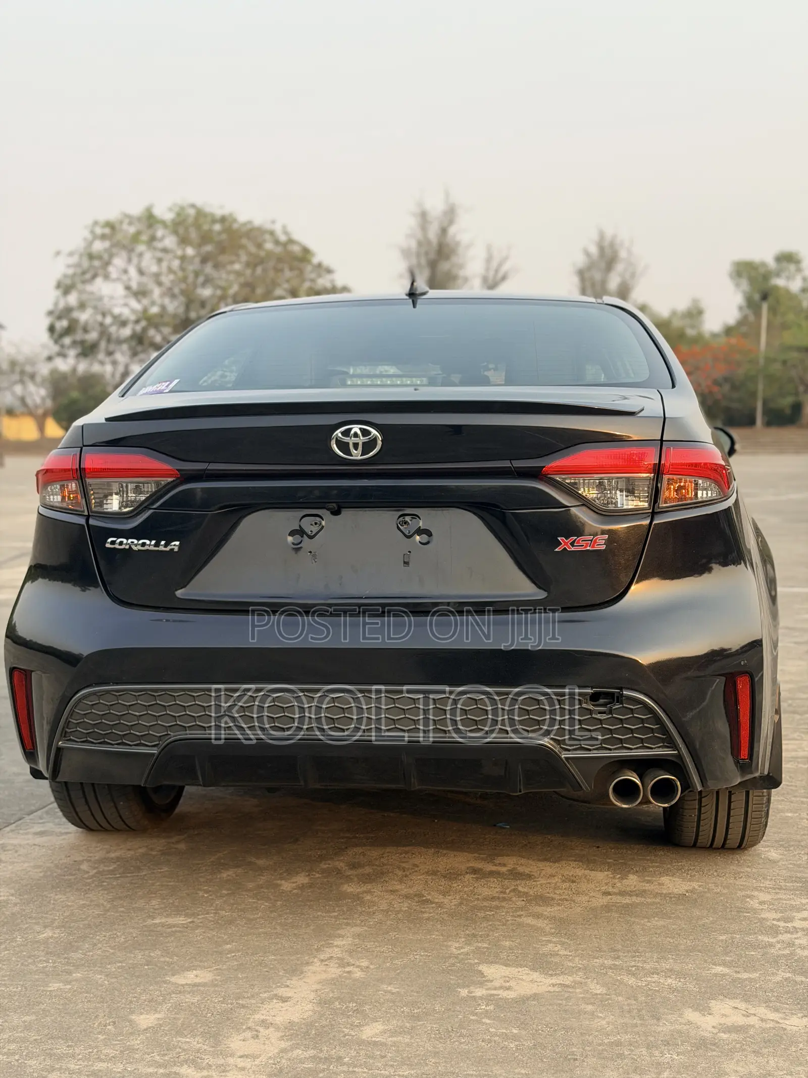 Toyota Corolla XSE 2020 Black