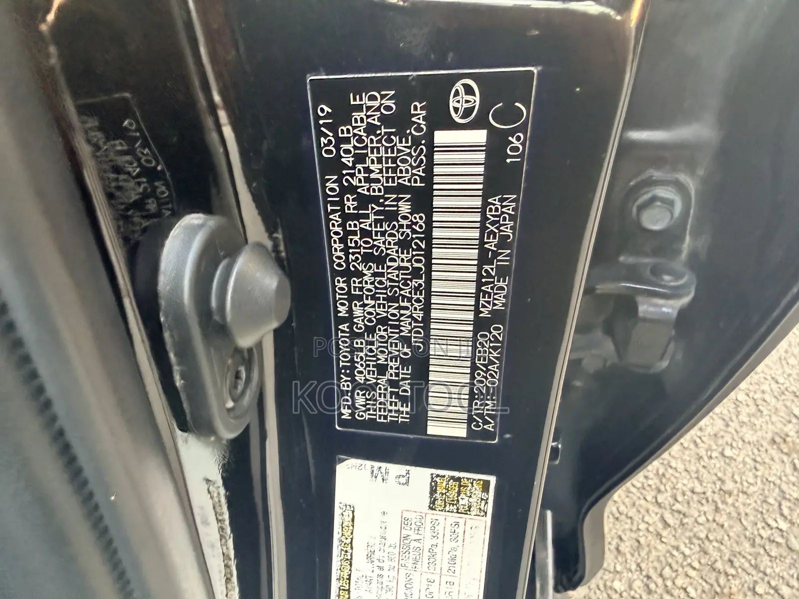 Toyota Corolla XSE 2020 Black