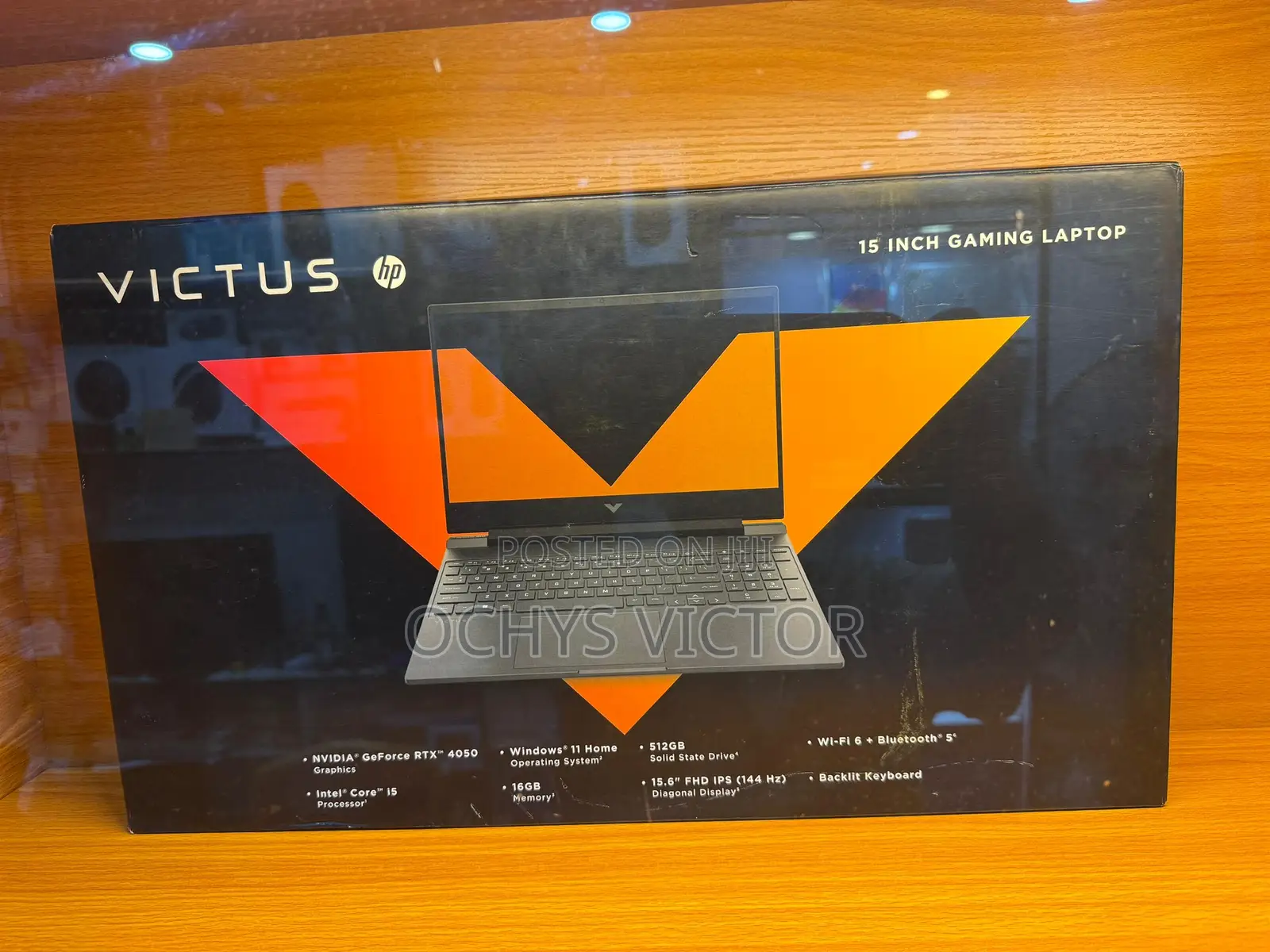 New Laptop HP Victus 15 16GB Intel Core i5 SSD 512GB