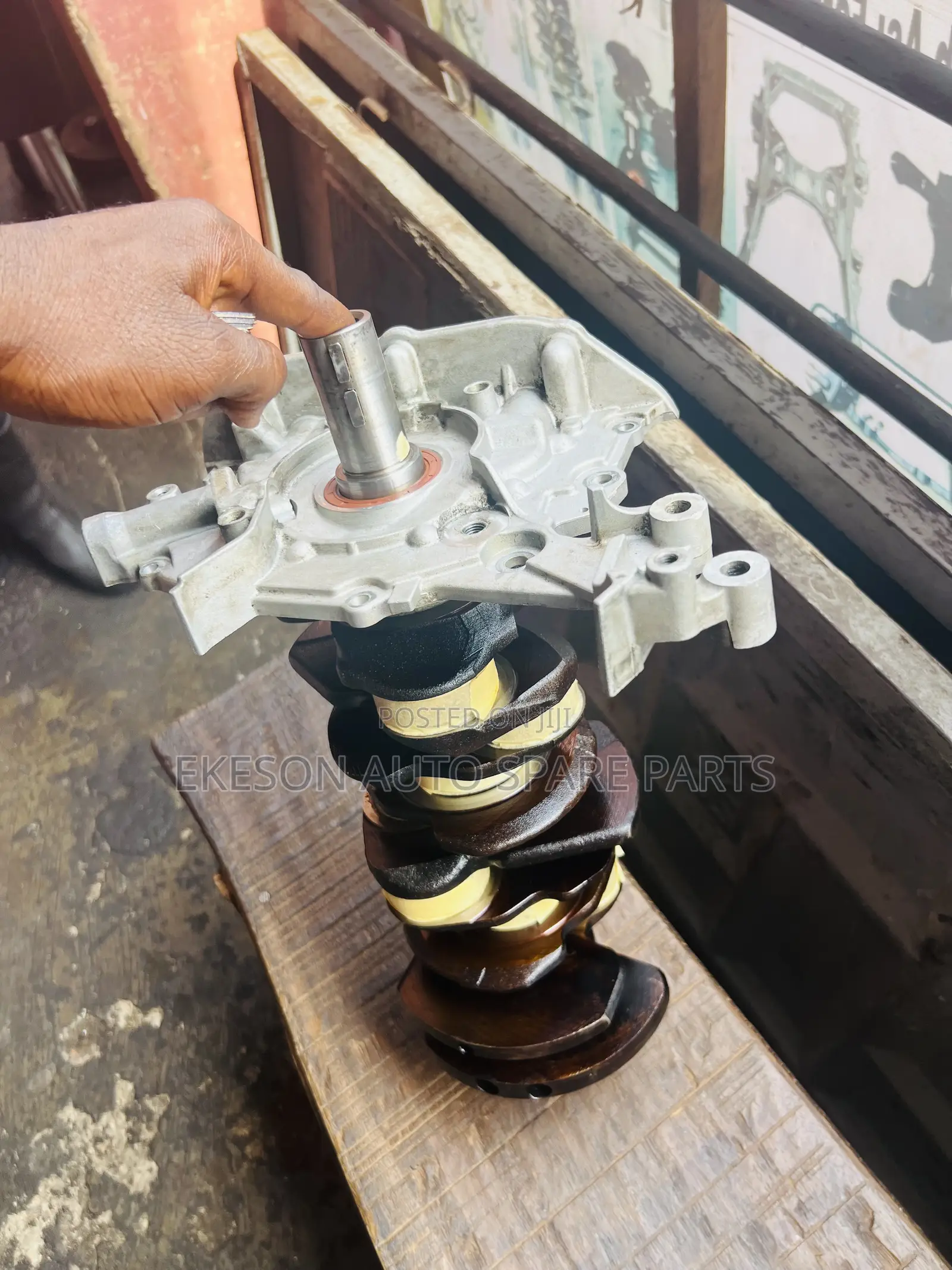 3mz Crankshaft and Oil Pump for Toyota Sienna,High Lander,Lexus 330
