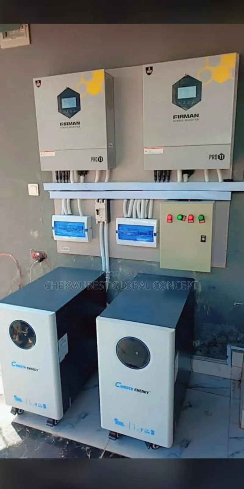Lithium Battery and Felicity Inverter Solar Energy