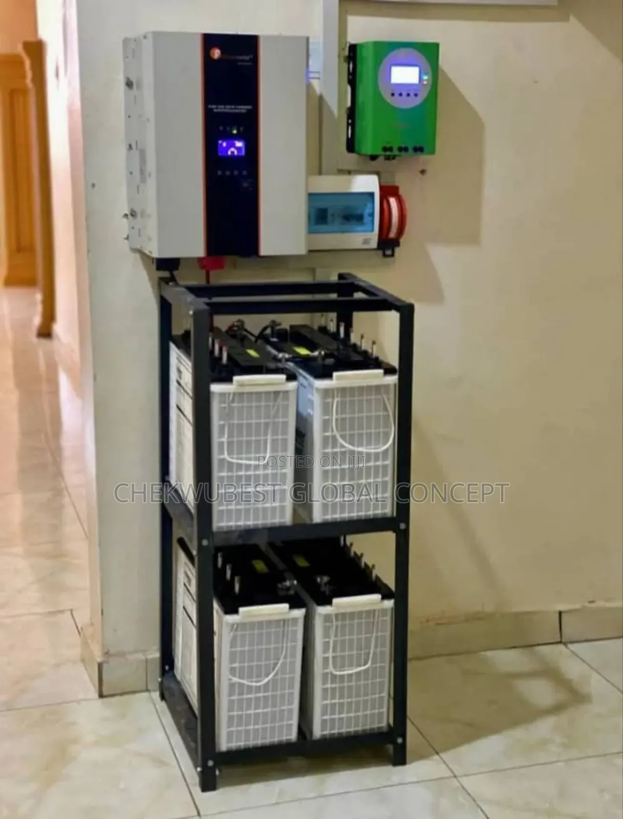 Lithium Battery and Felicity Inverter Solar Energy