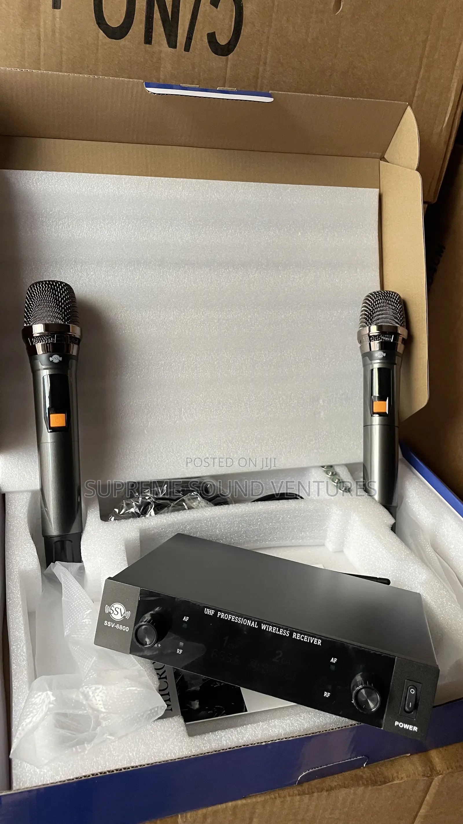 Ssv 6800 Dual Handheld Wireless Microphone