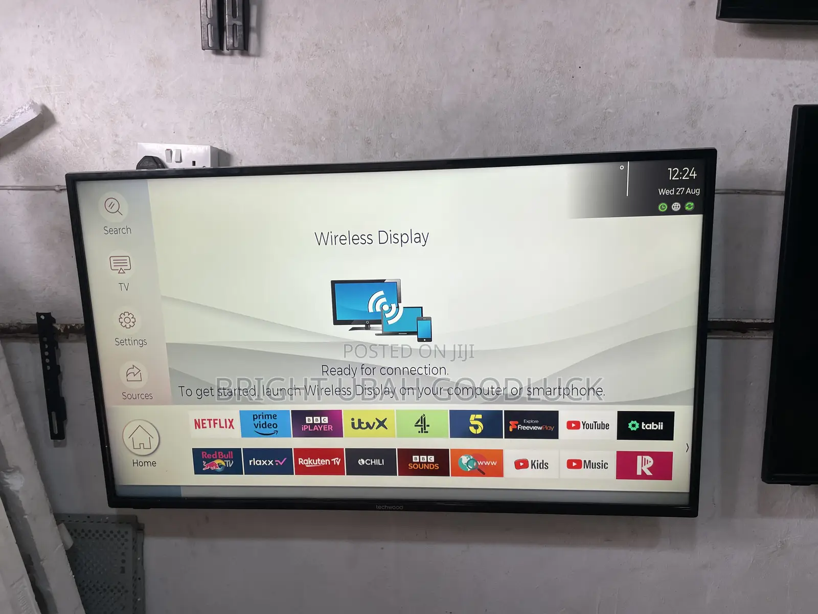 Techwood 50 Inches Smart Altra Tv 2024 Model Tv With Mirror Casting