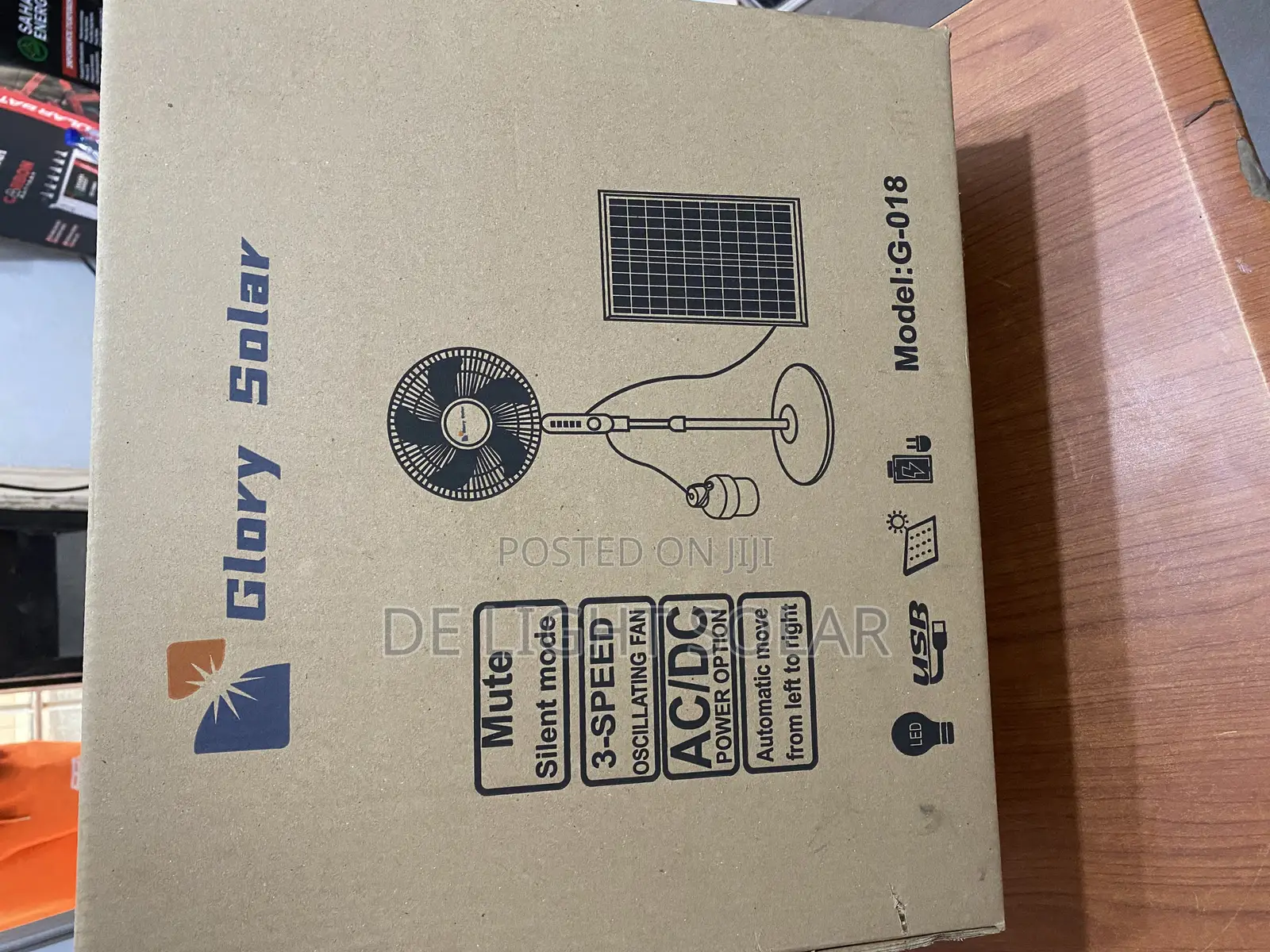 18” Of Glory Solar Fan