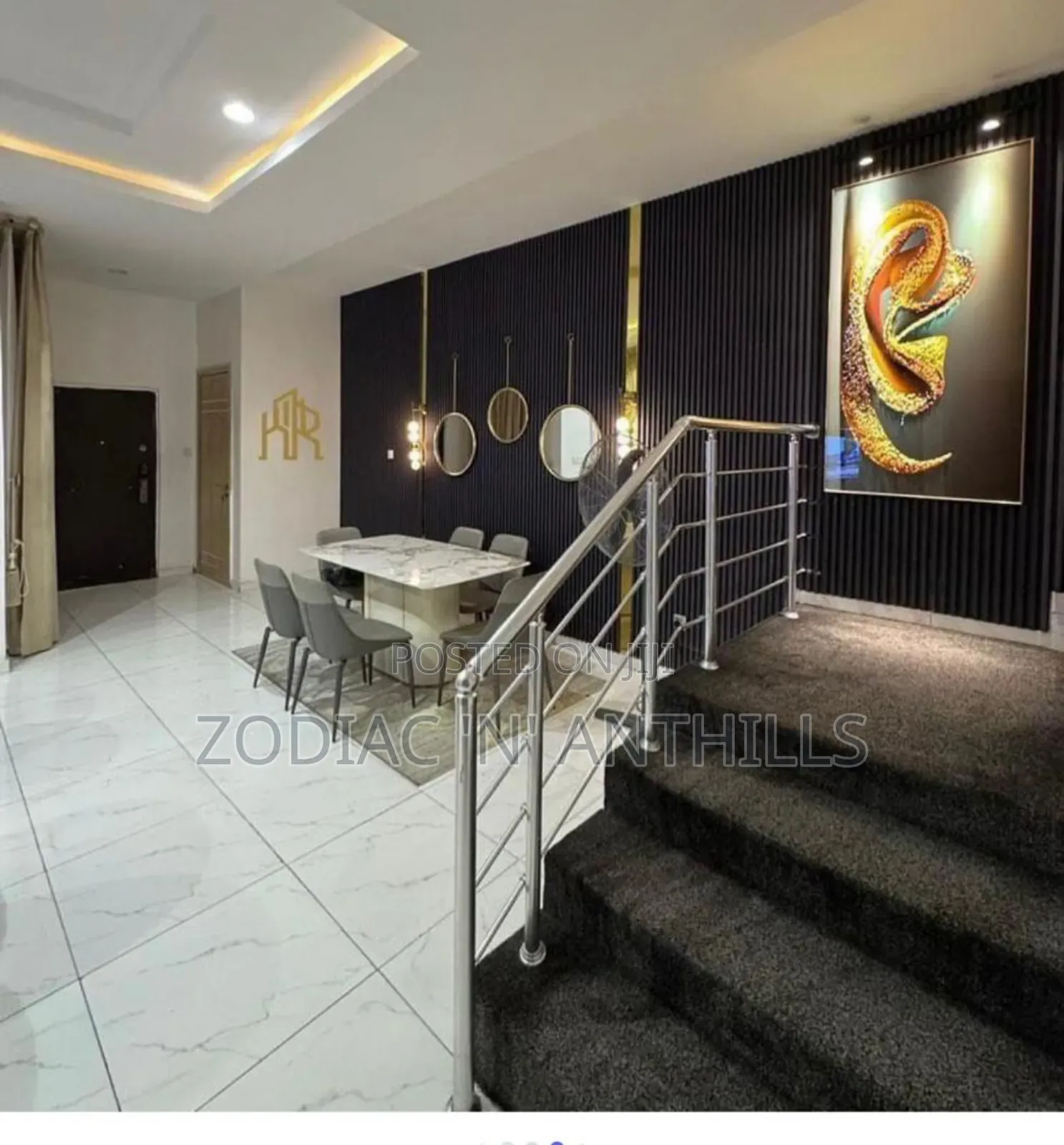 Furnished 4bdrm Duplex in Victoria Garden for sale