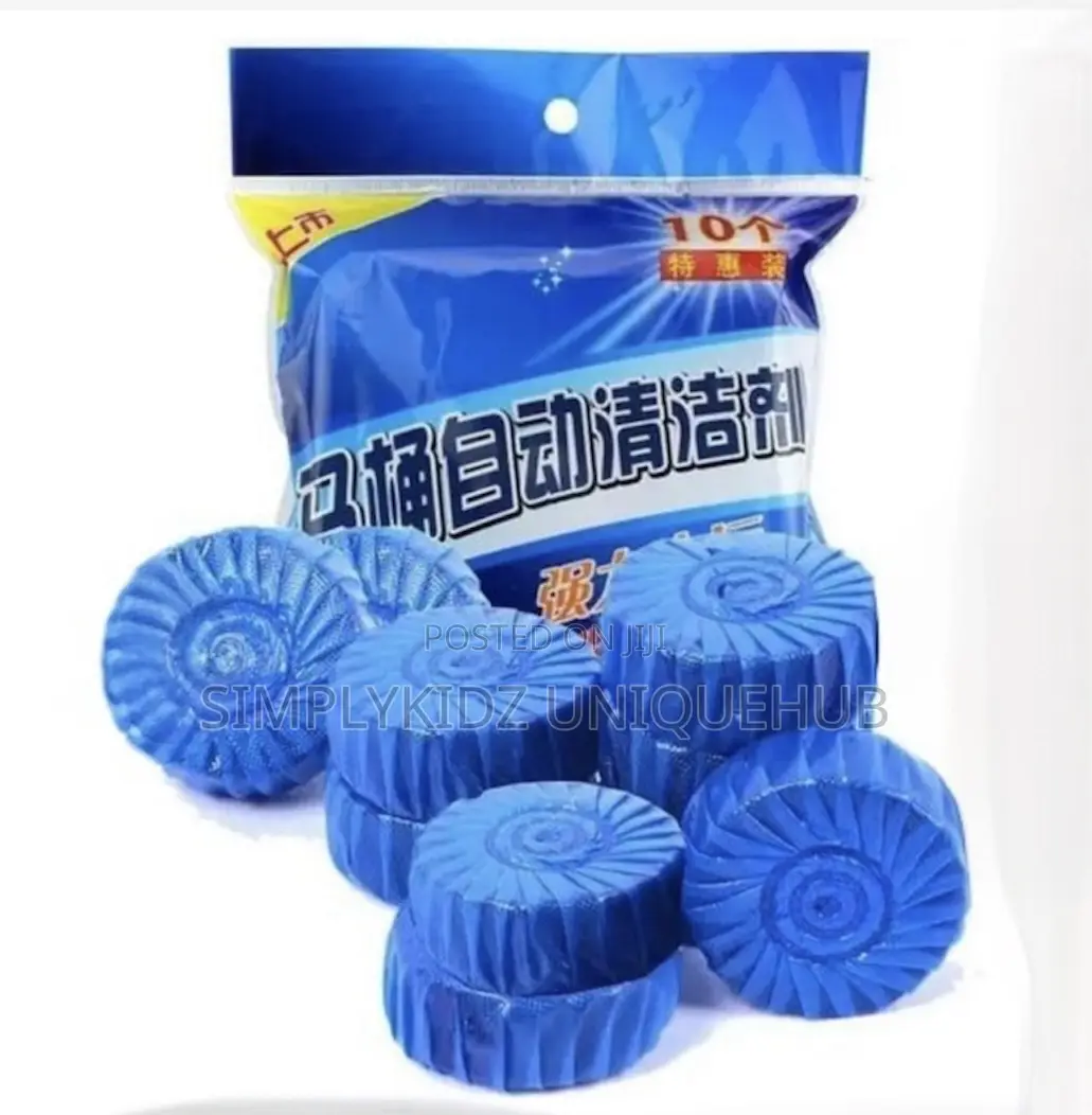 Blue Toilet Cleaner Tablets
