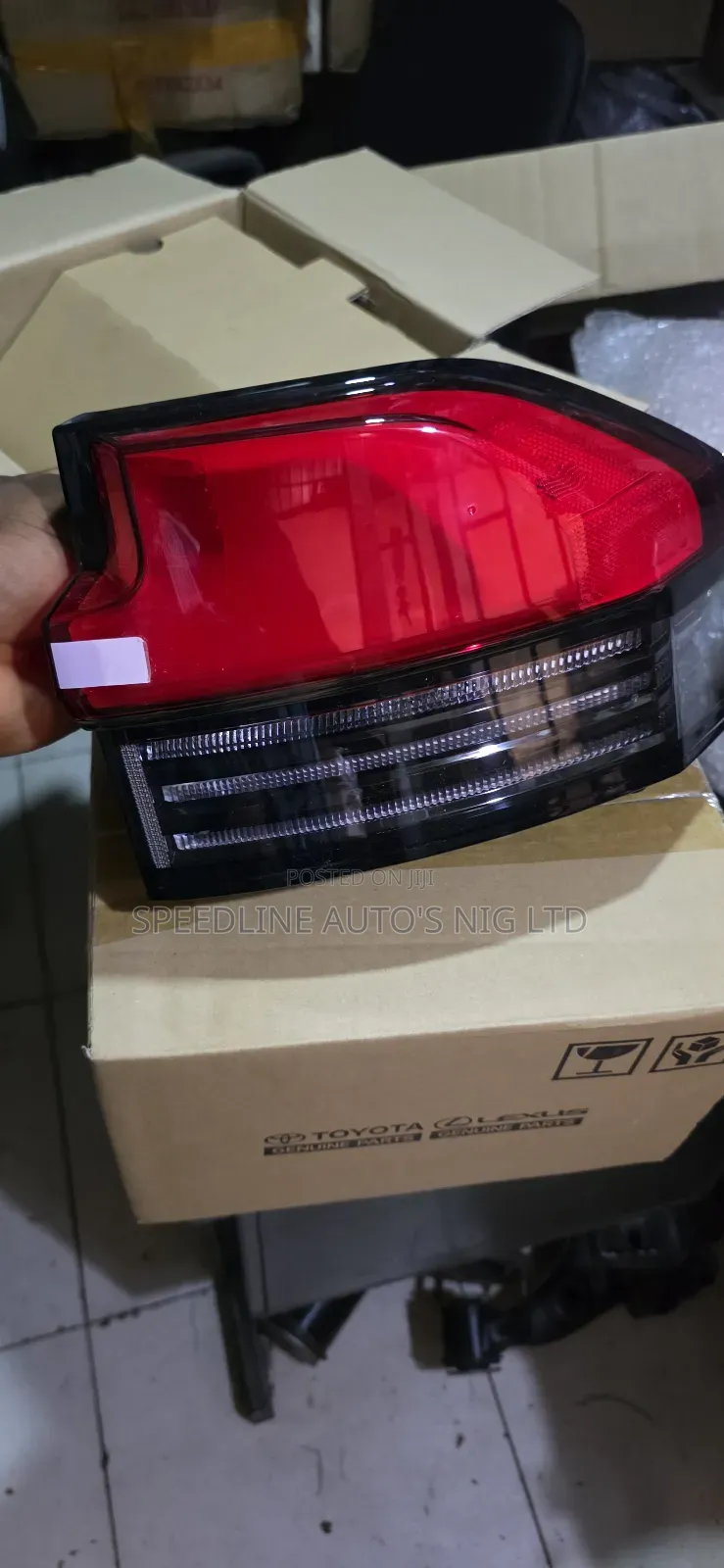 Complete Set Of Back Light Lexus Gx550 2024/2025 Model Original Japan