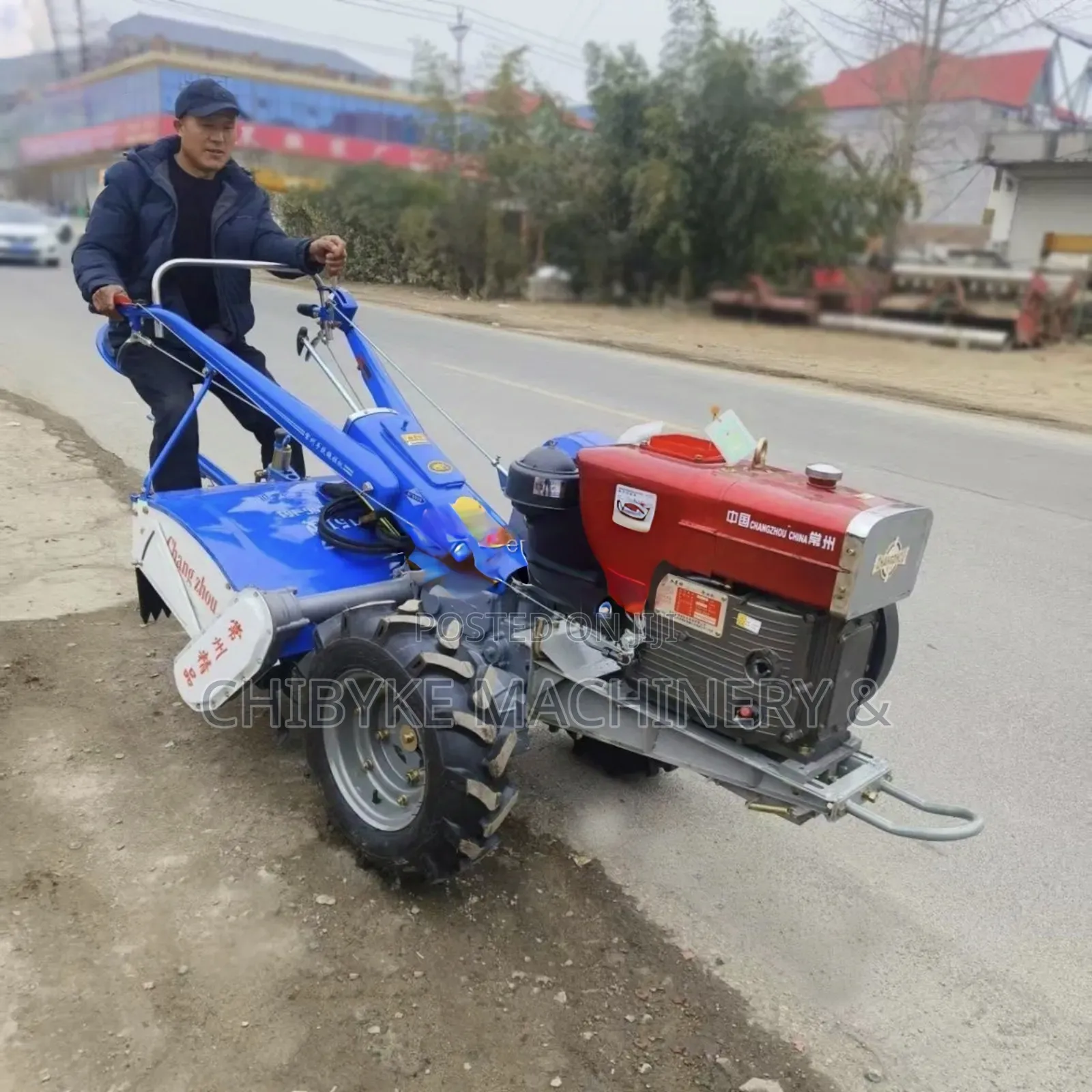 18hp Diesel Sitable Tiller Tractor