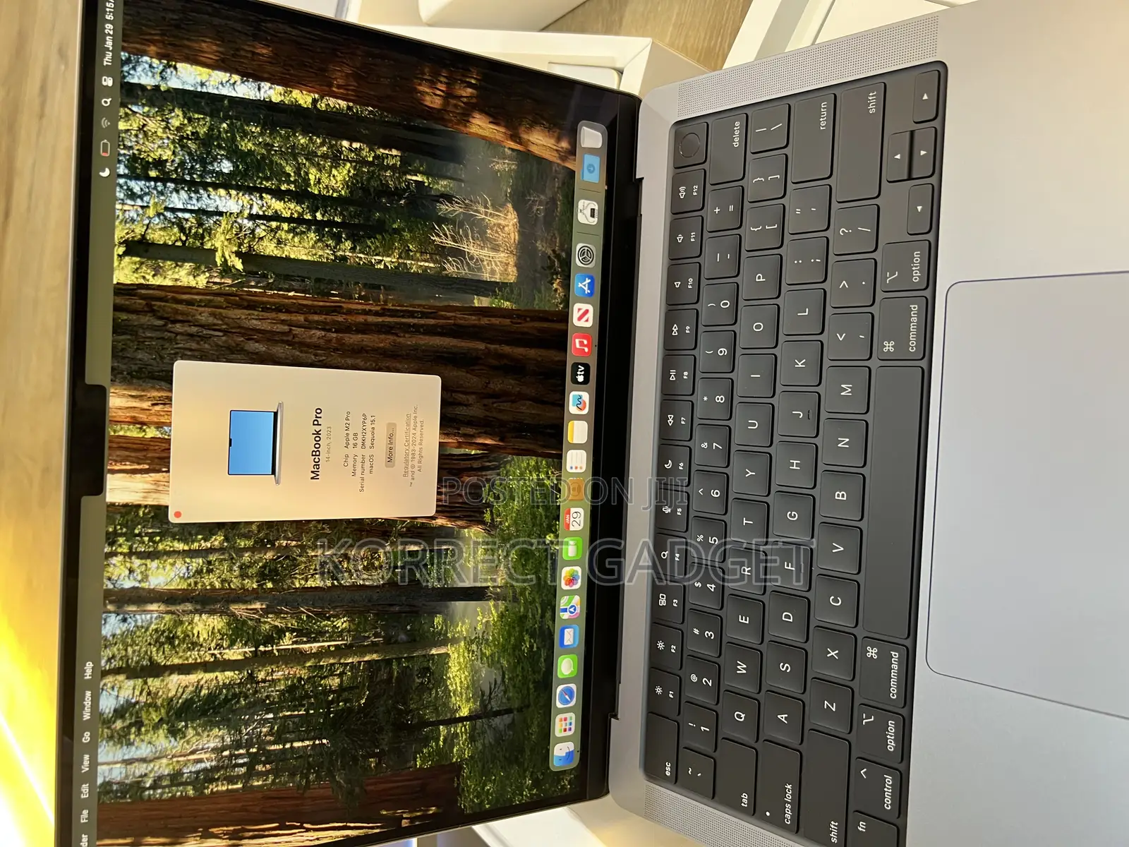 Laptop Apple MacBook Pro 2023 M2 Pro 14-inch 16GB Apple M2 SSD 1T