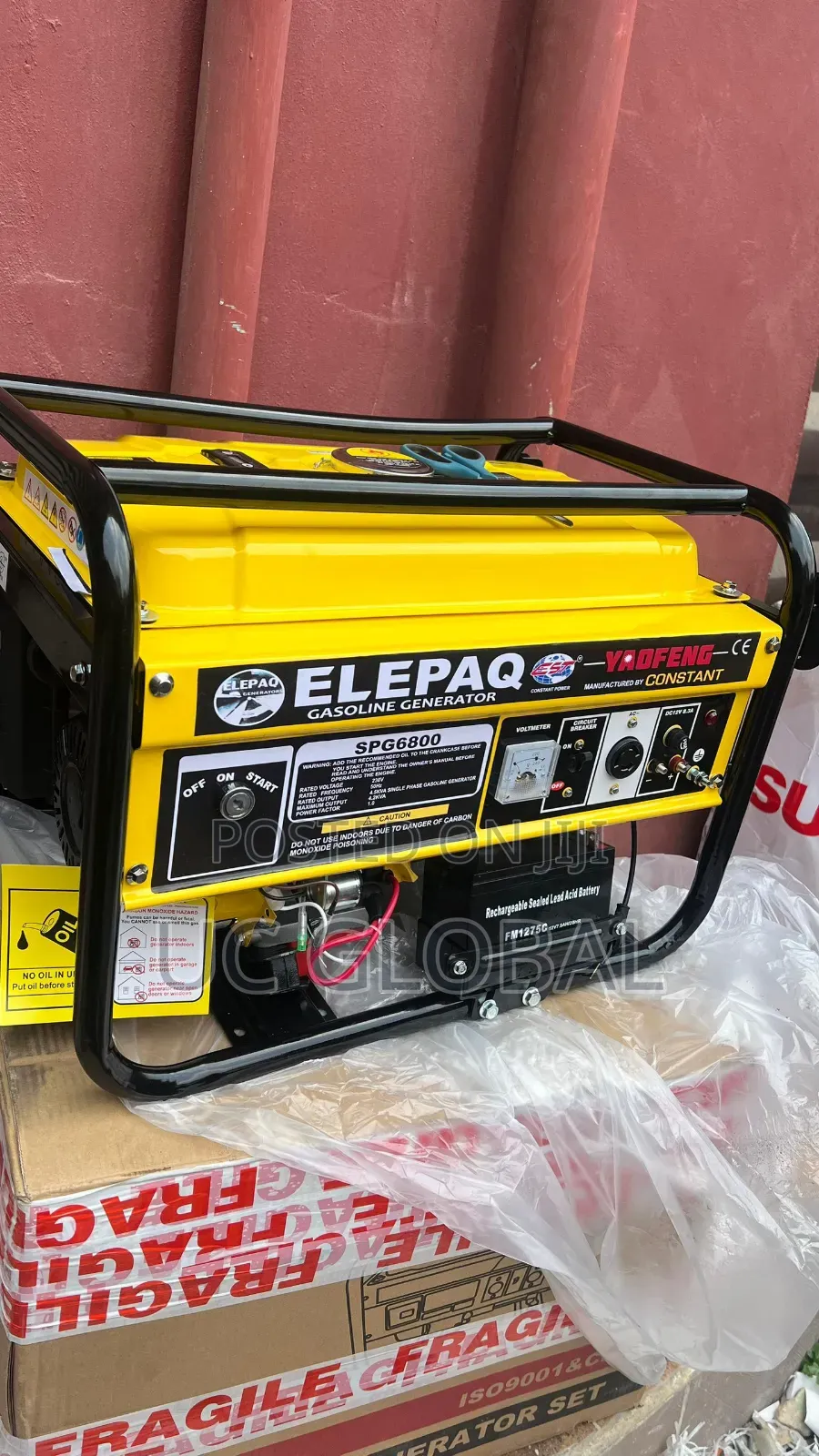 Elepaq Generator 4.5kva Key Start