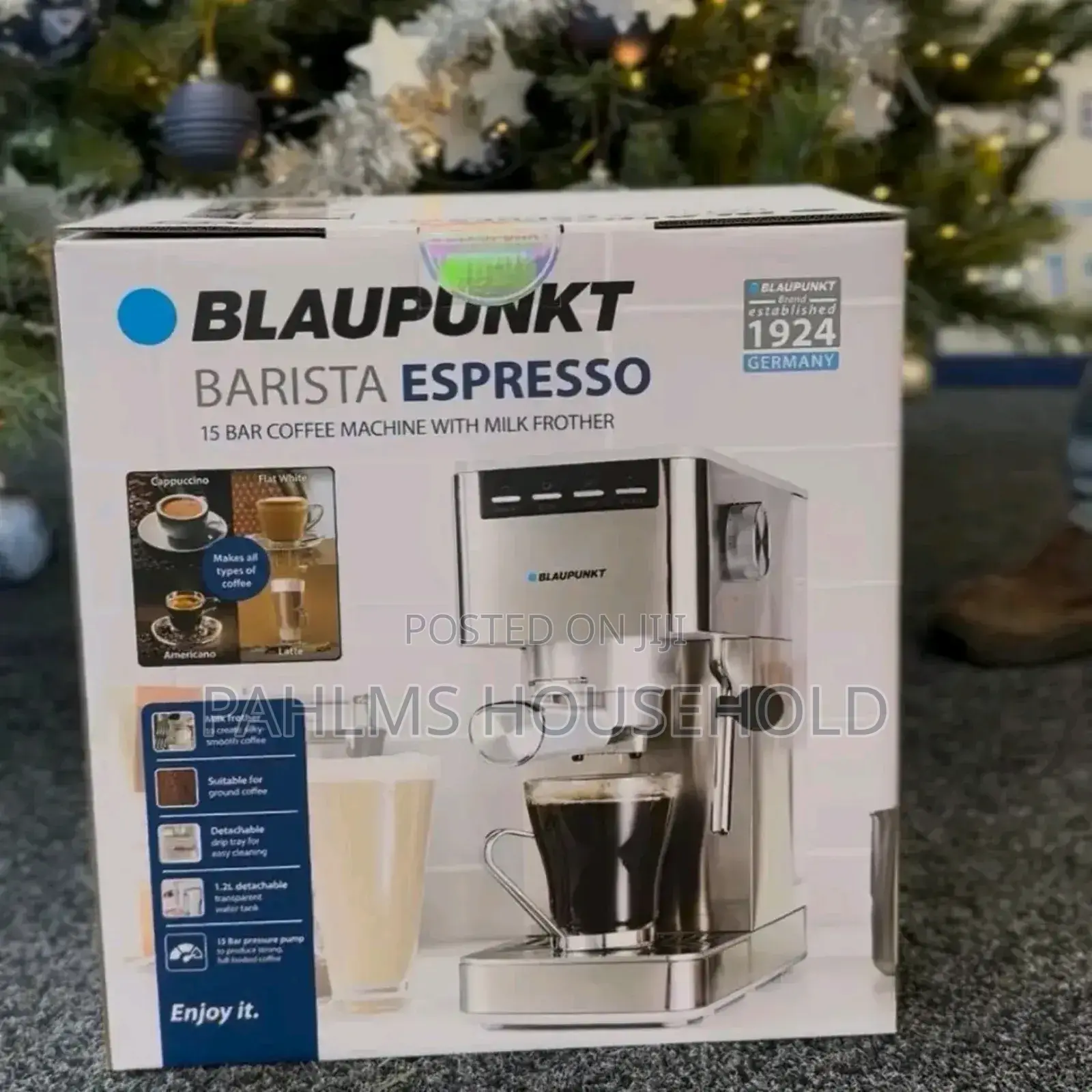 Blaupunkt Stainless Steel Espresso Coffee Machine