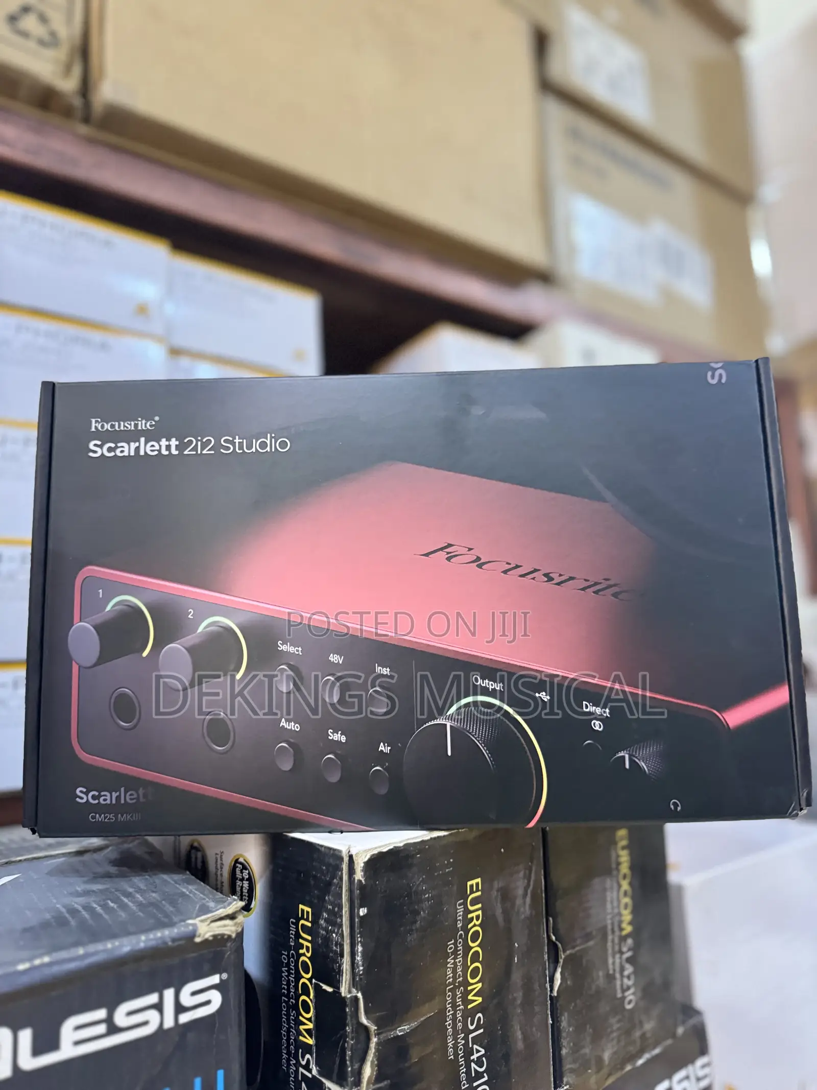 New Focusrite Scarlett 2i2 4th Generation Audio Interface Gen