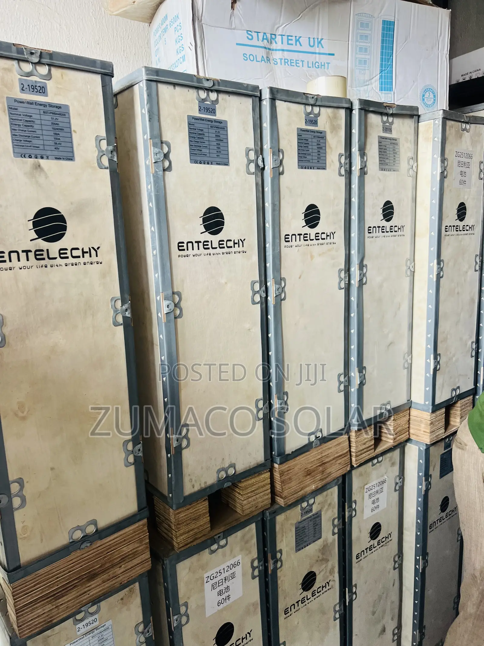 Entelechy 10kwh Lithium Ion Battery
