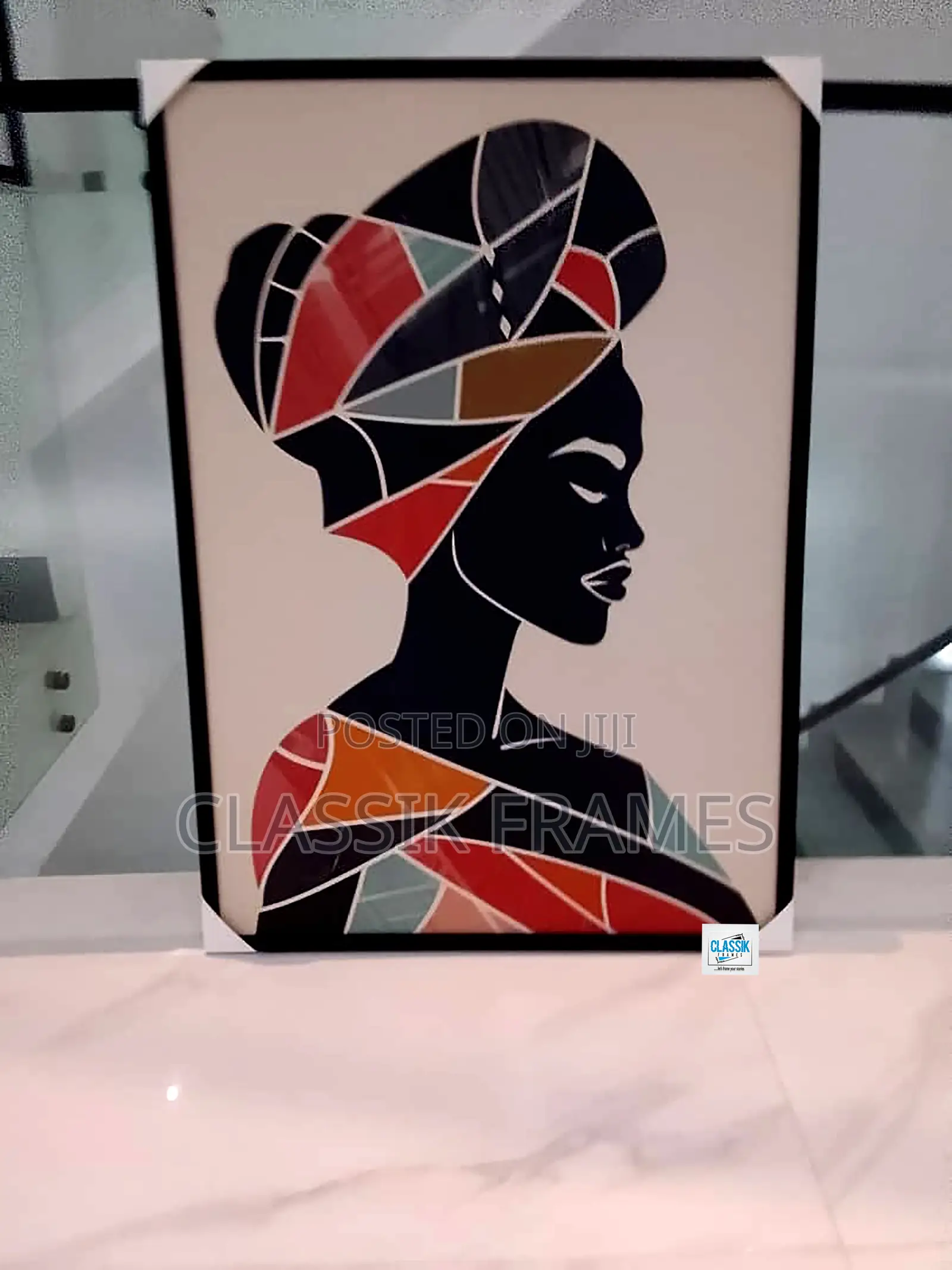African Queen Digi Painting Wallarts