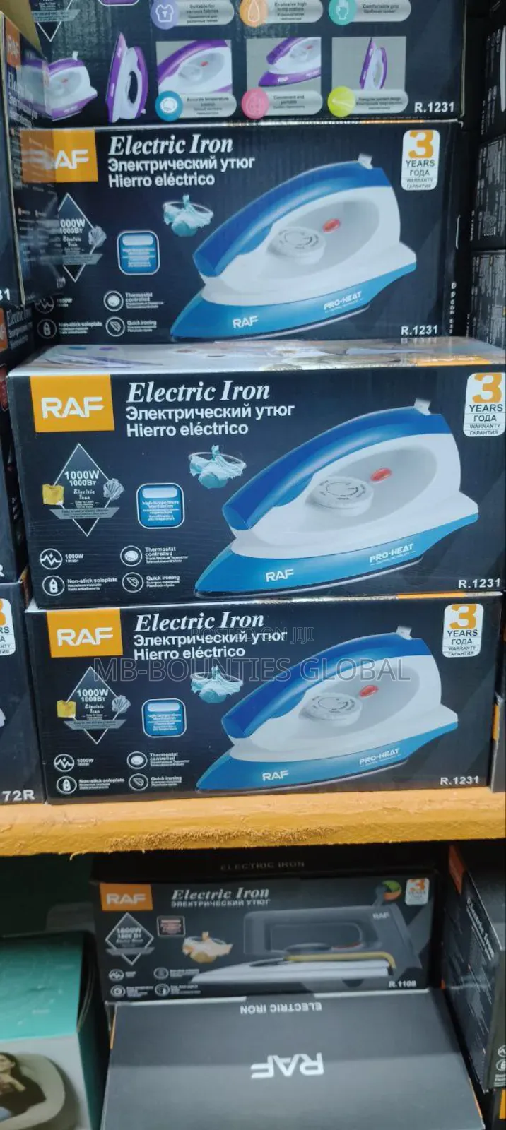 Raf Electric Iron - Low Power Consumption (Solar Iron)