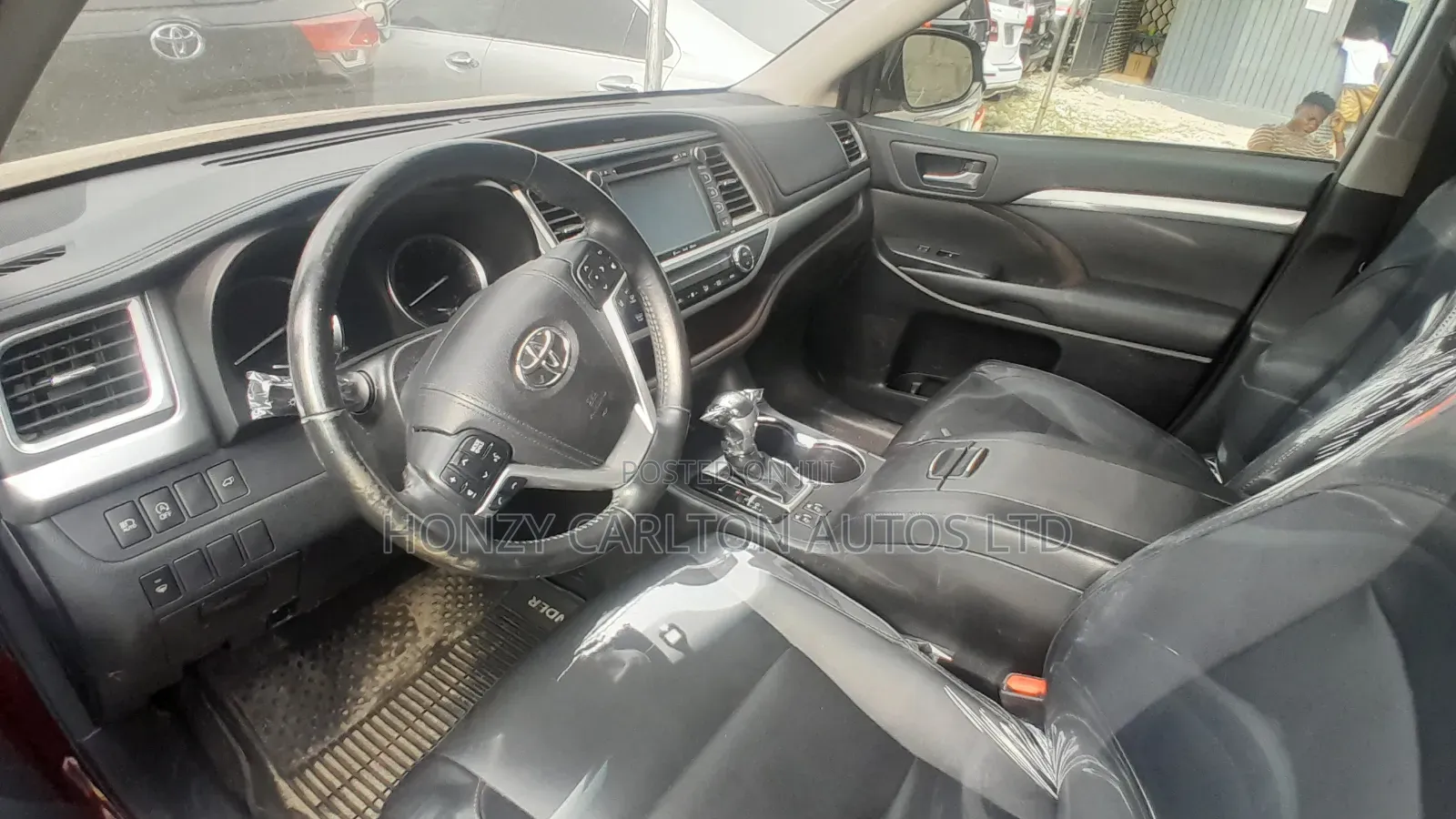 Toyota Highlander Limited 4x2 V6 (3.5L 6cyl 8A) 2017 Red