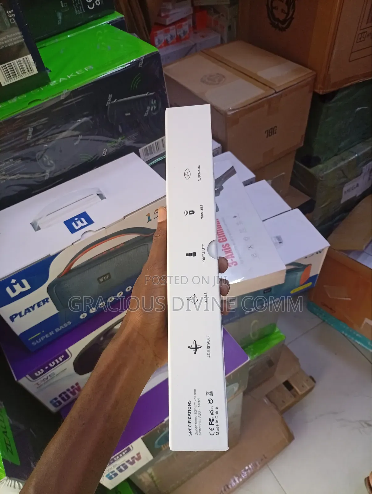 Es-B181 Ai Face Tracking Tripod Stand With Selfie Stick