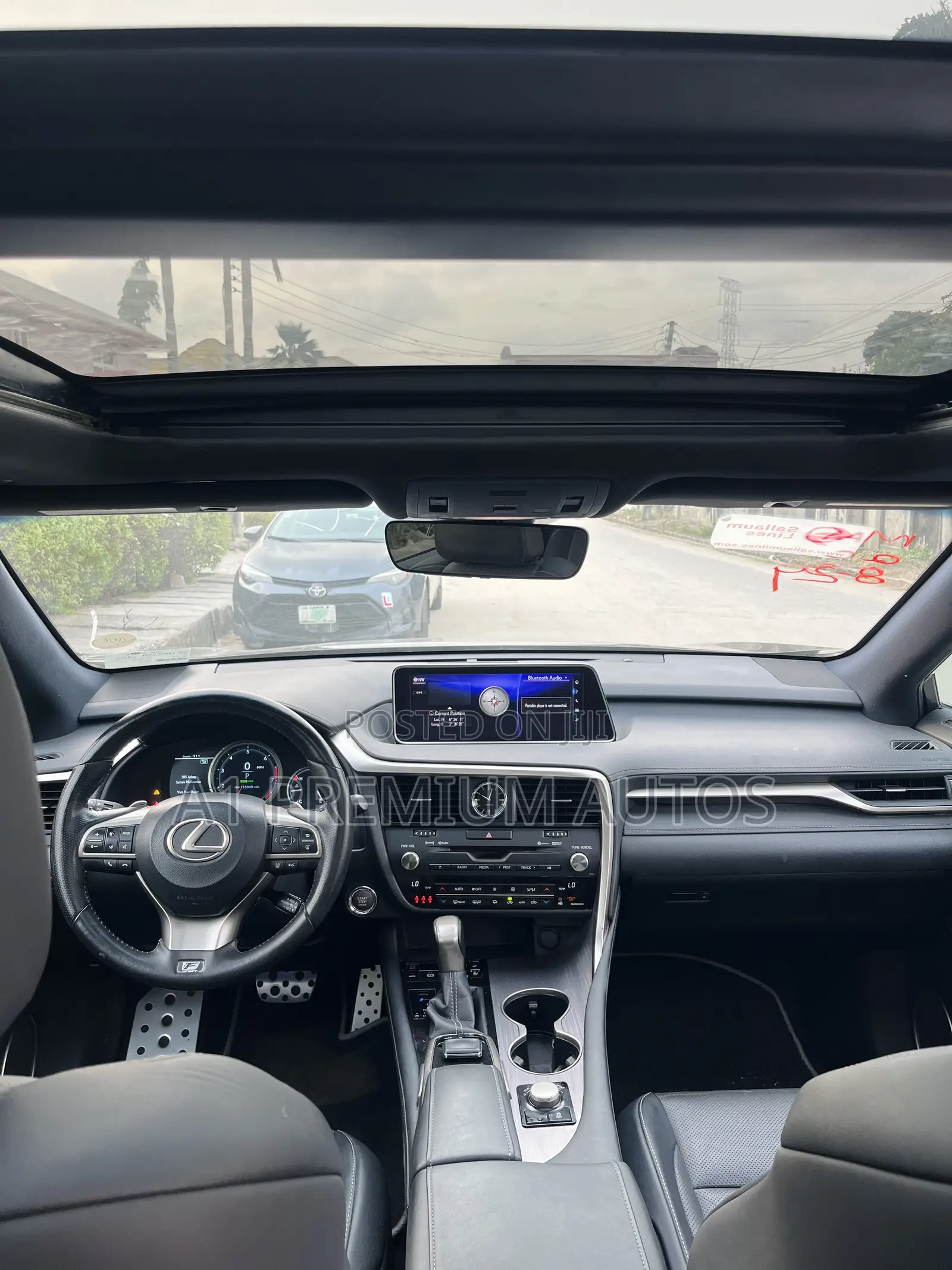 Lexus RX 350 F Sport AWD 2017 Black