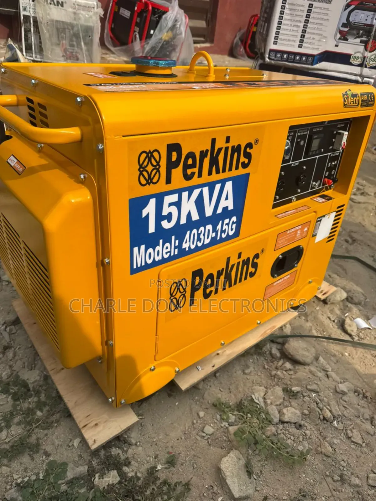 Industrial 15kva Perkins Diesel Generator – Soundproof Model