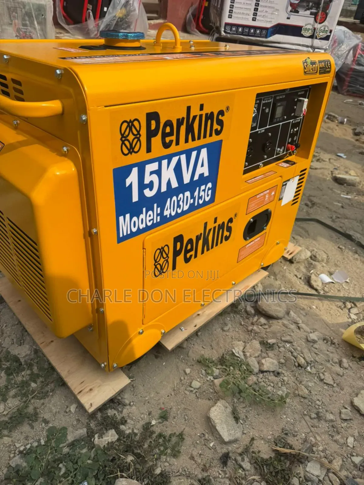 Uk Standard 15kva Perkins Diesel Silent Generator