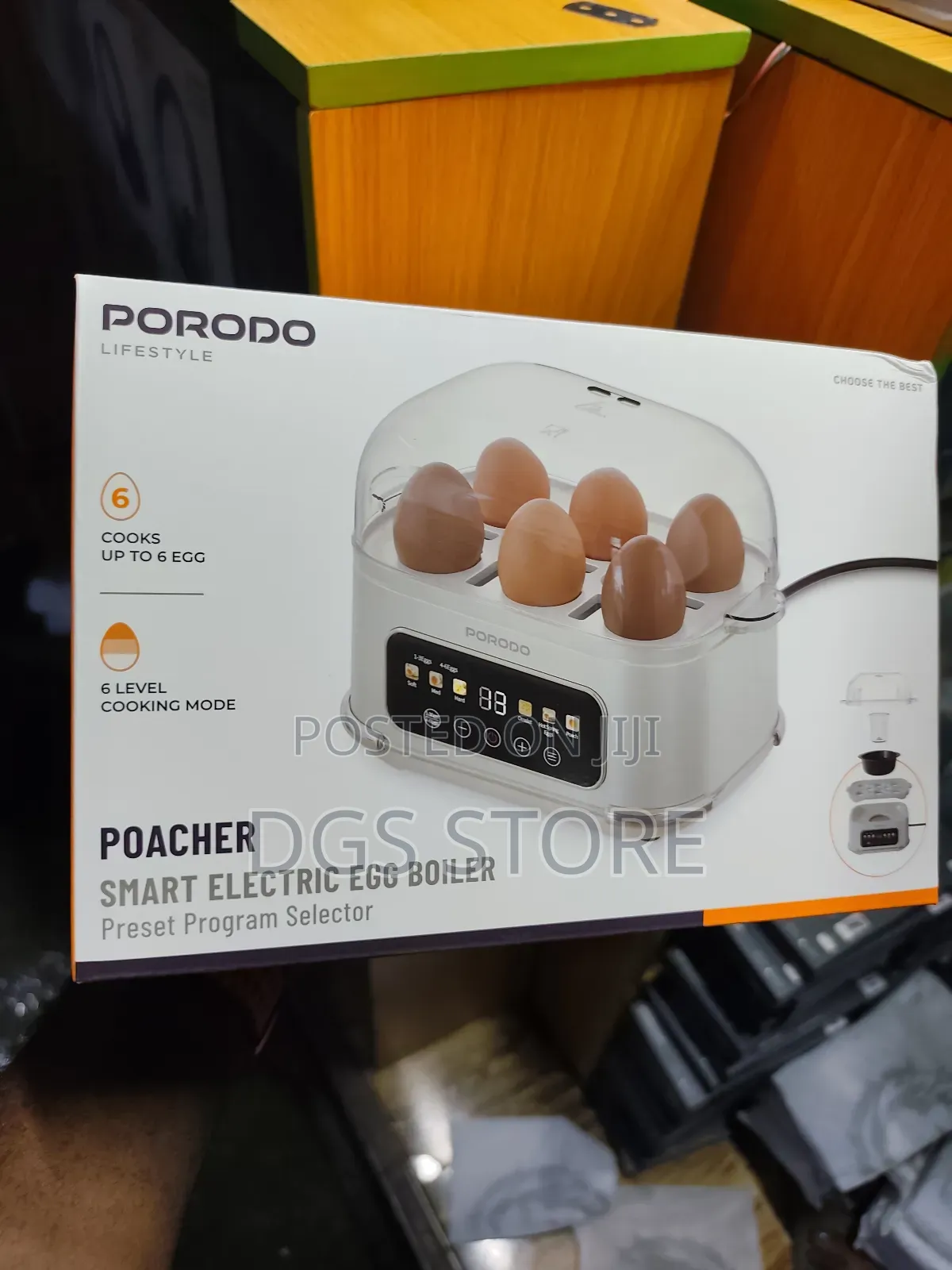 Porodo Poacher Smart Electric Eggs Boiler