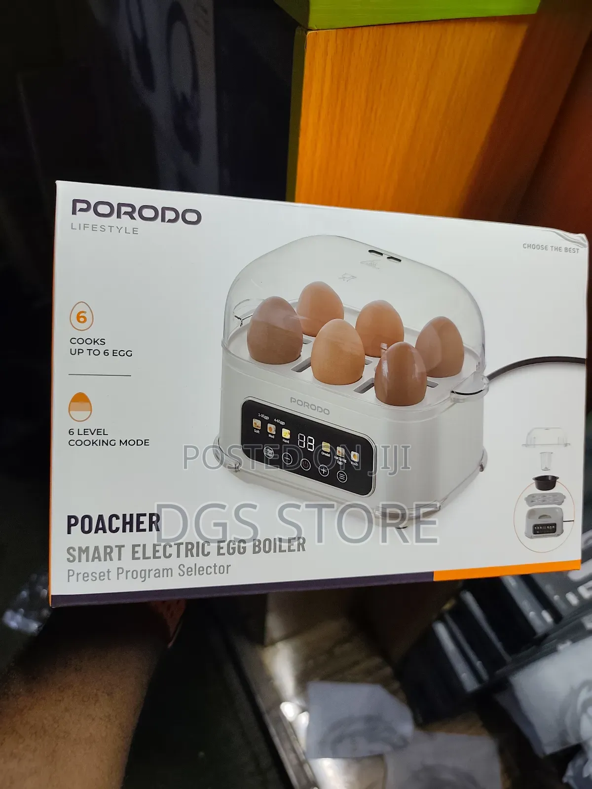 Porodo Poacher Smart Electric Eggs Boiler