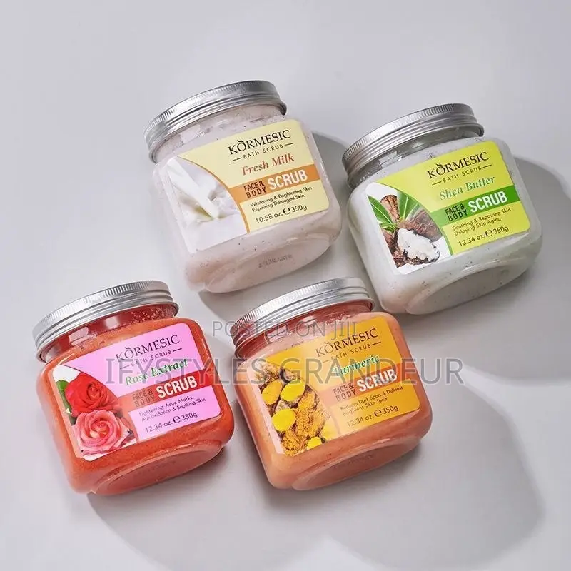 Natural Exfoliate Skin Salt Body Scrub Dv