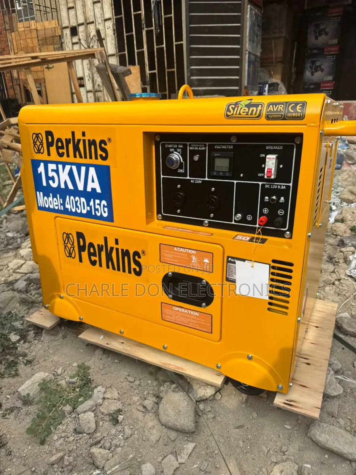 Perkins 15kva Diseal Soundproof Generator Best Quality Ever