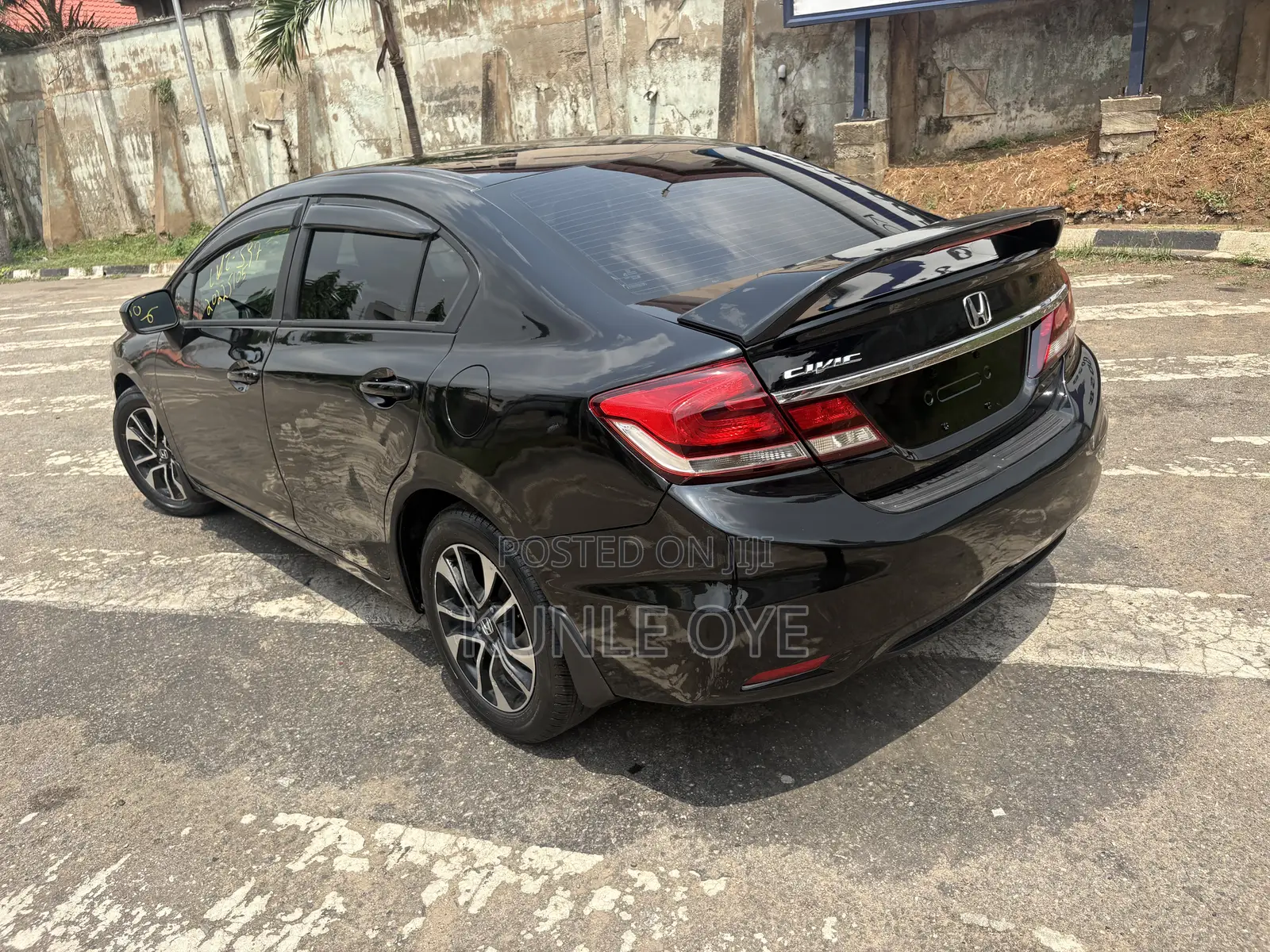Honda Civic EX 4dr Sedan (1.8L 4cyl CVT) 2014 Black