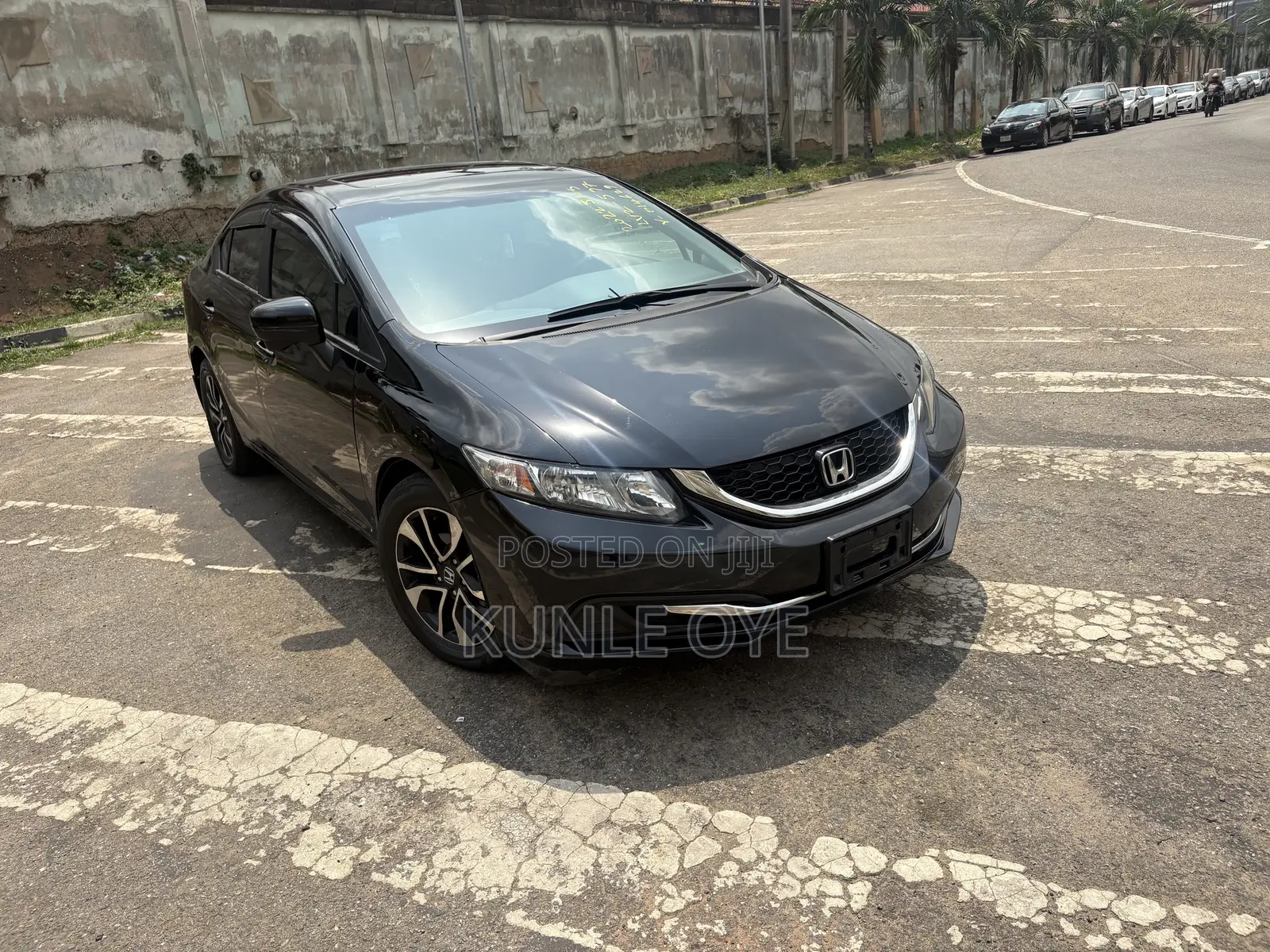 Honda Civic EX 4dr Sedan (1.8L 4cyl CVT) 2014 Black