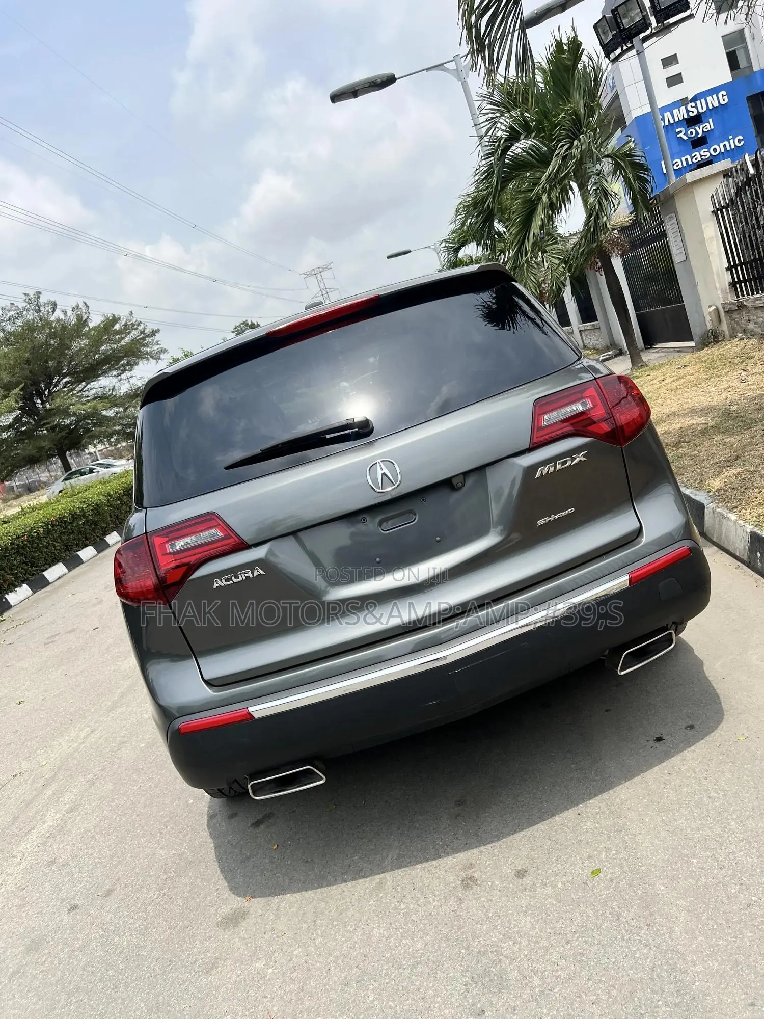 Acura MDX SUV 4dr AWD (3.7L 6cyl 6A) 2012 Gray