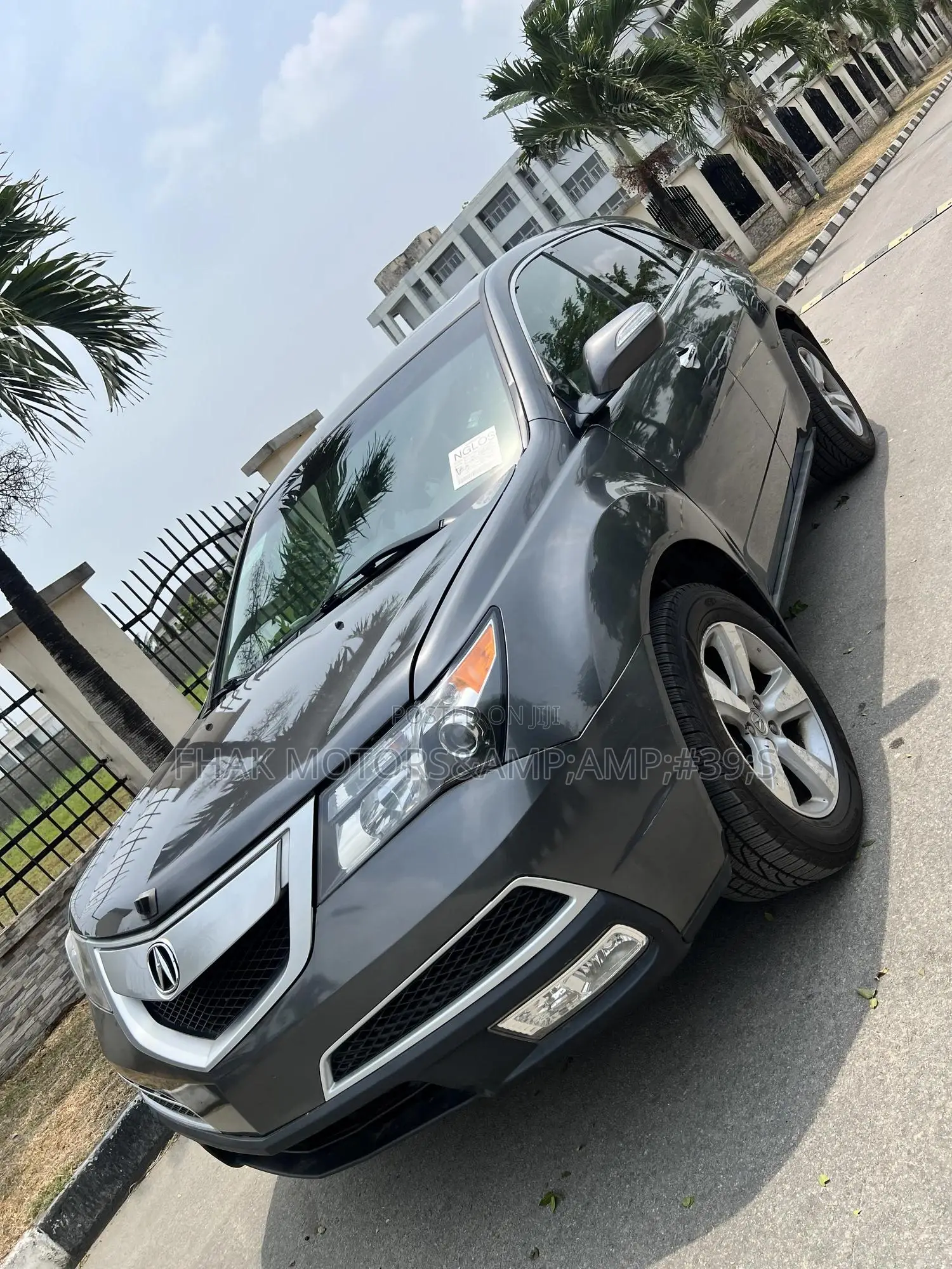 Acura MDX SUV 4dr AWD (3.7L 6cyl 6A) 2012 Gray