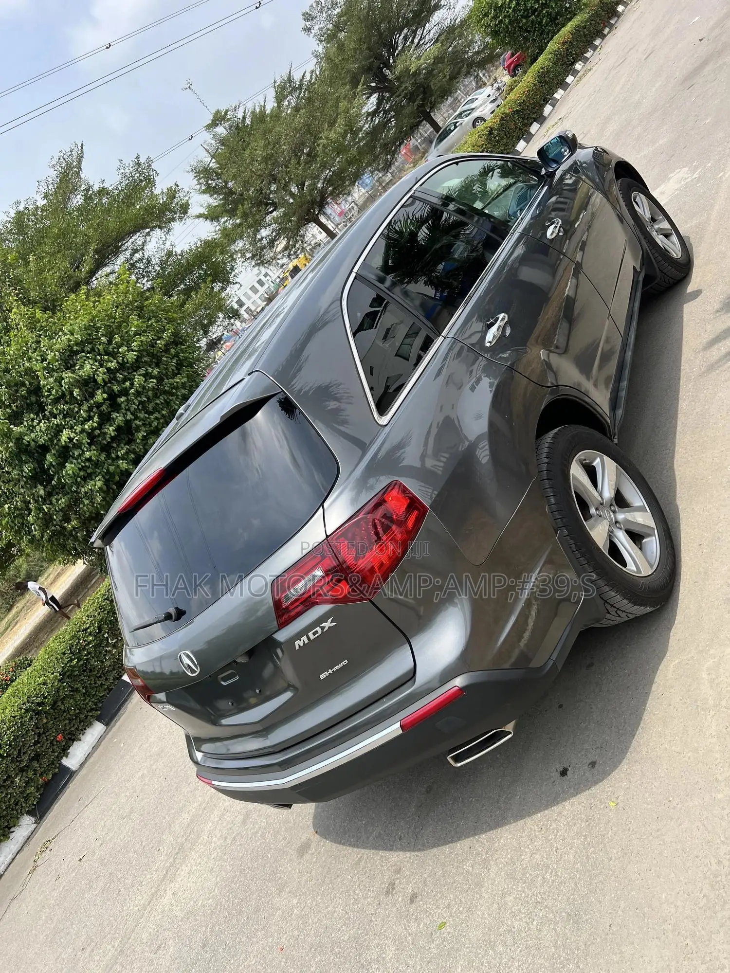Acura MDX SUV 4dr AWD (3.7L 6cyl 6A) 2012 Gray