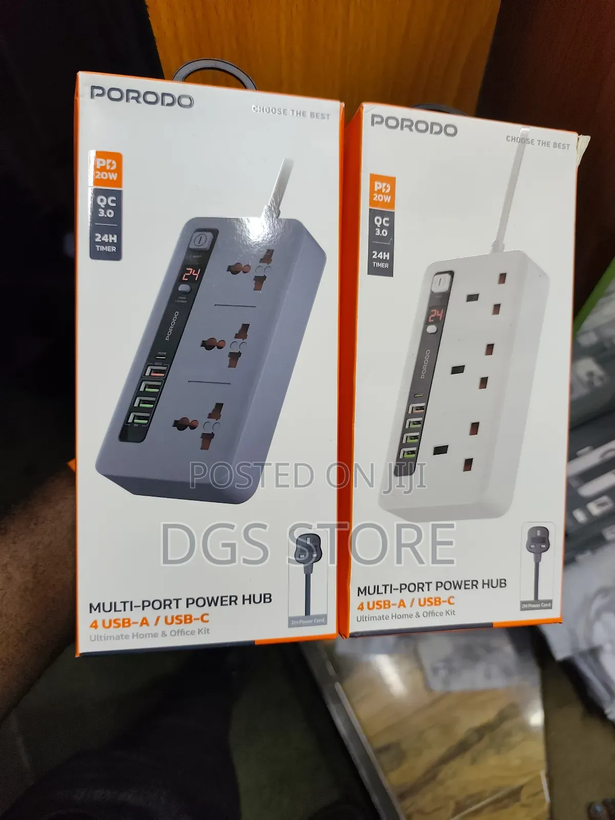 Porodo Pd 20w Multi Port Power Hub 4 Usb a/ Usb C