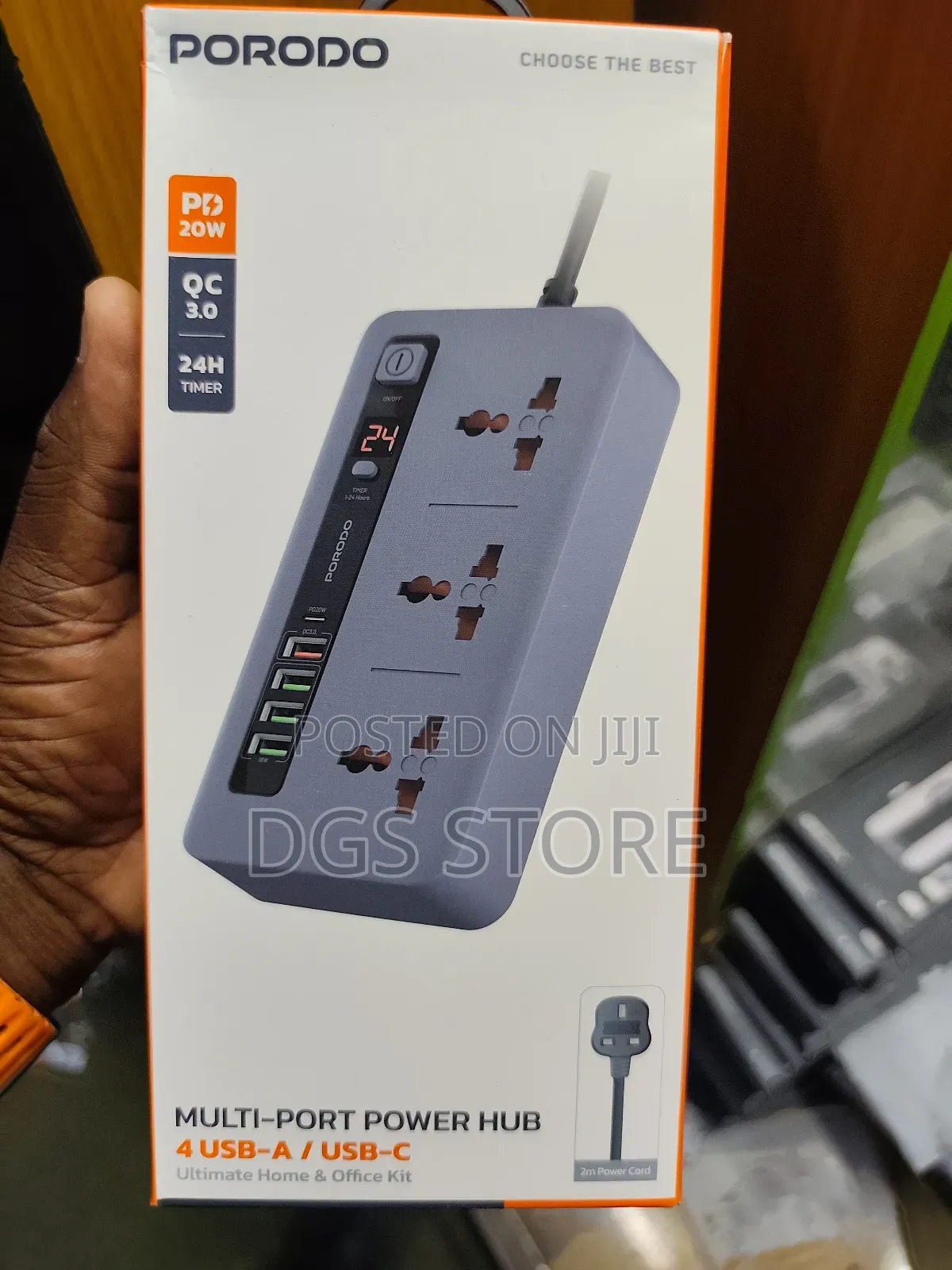 Porodo Pd 20w Multi Port Power Hub 4 Usb a/ Usb C