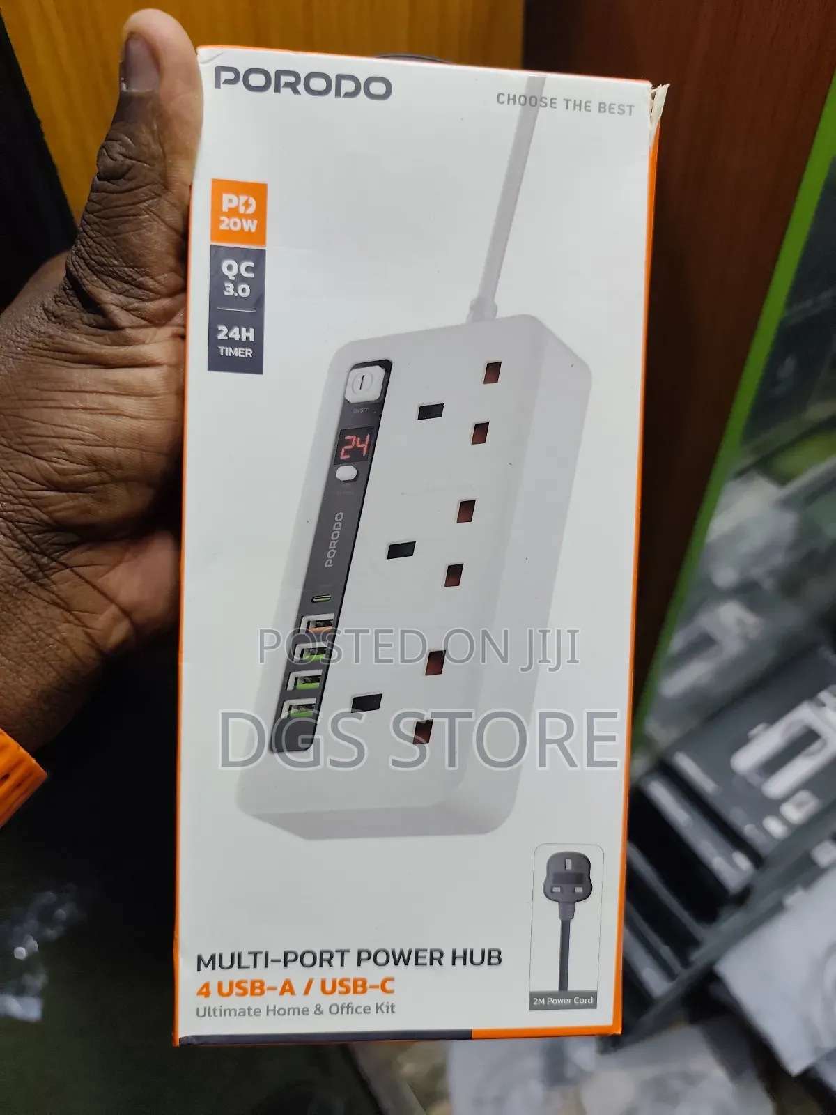 Porodo Pd 20w Multi Port Power Hub 4 Usb a/ Usb C