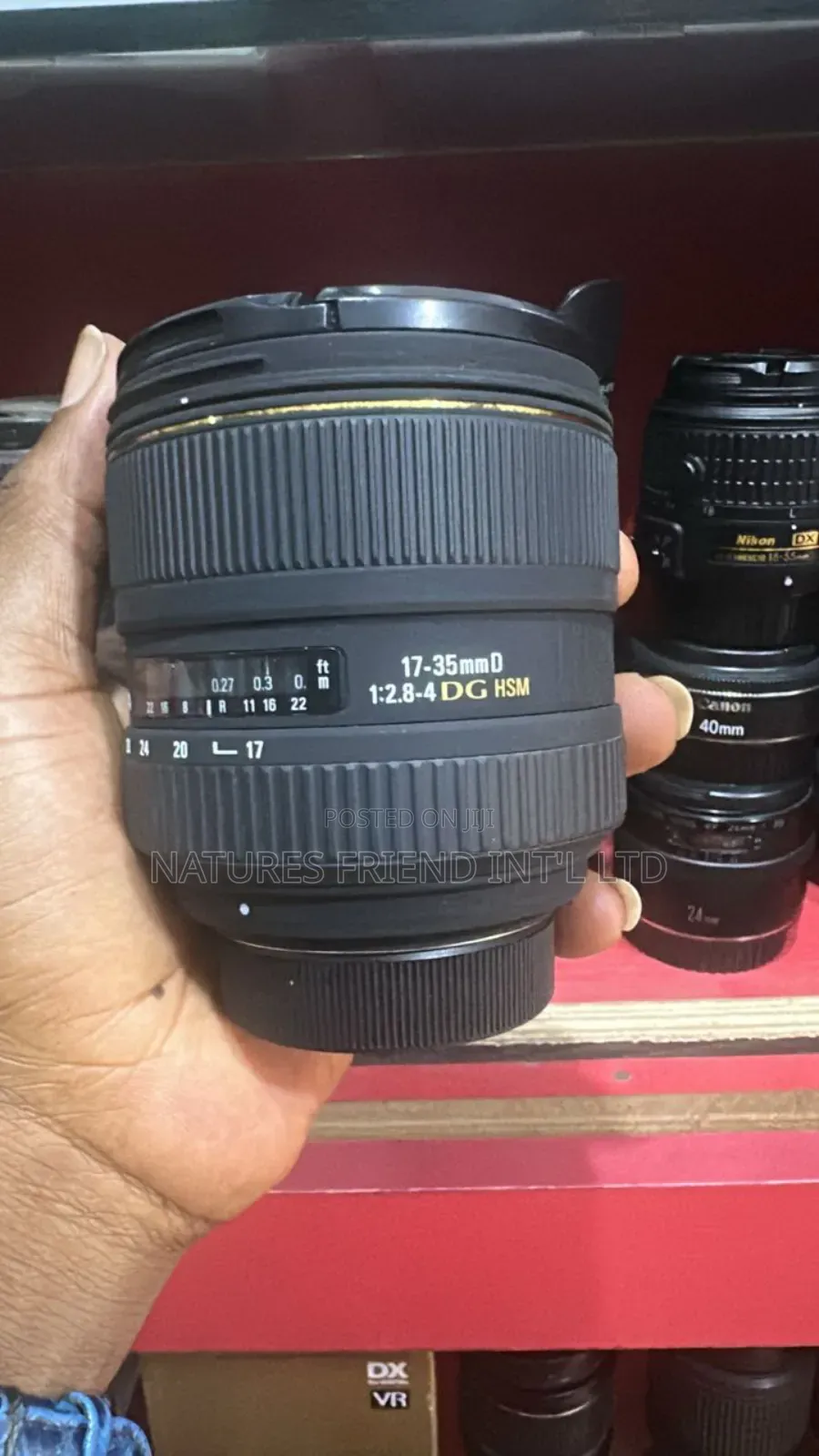 Sigma Lens for Nikon 17-35mm