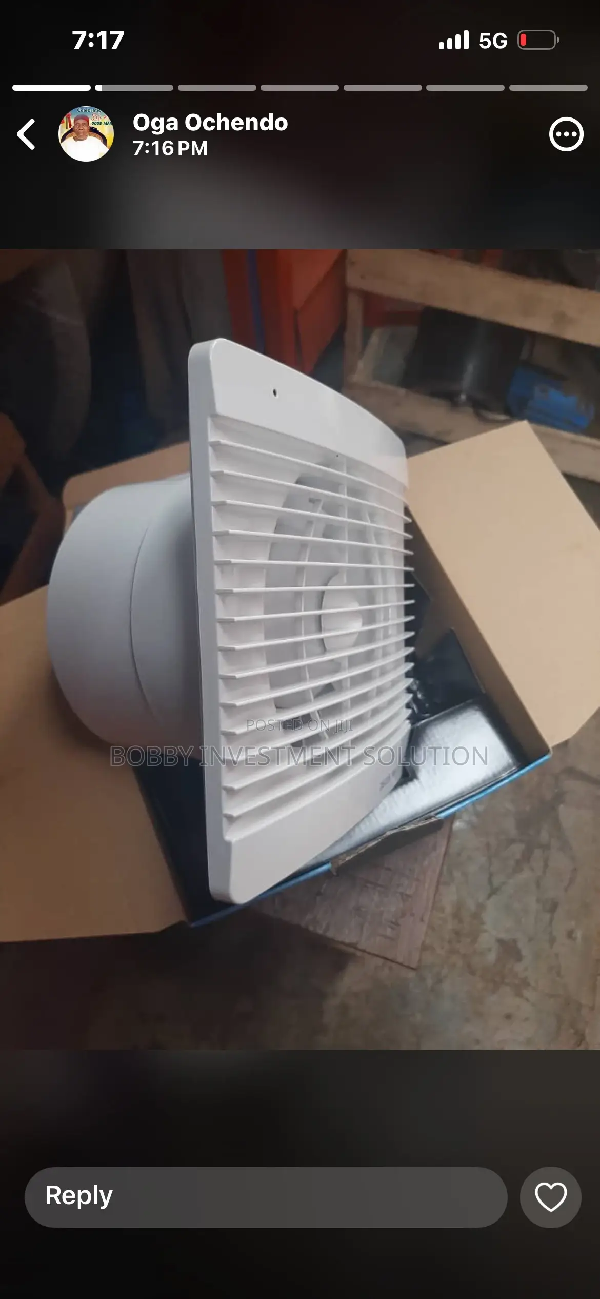 4”Inches Decor Toilet Fan Extractor